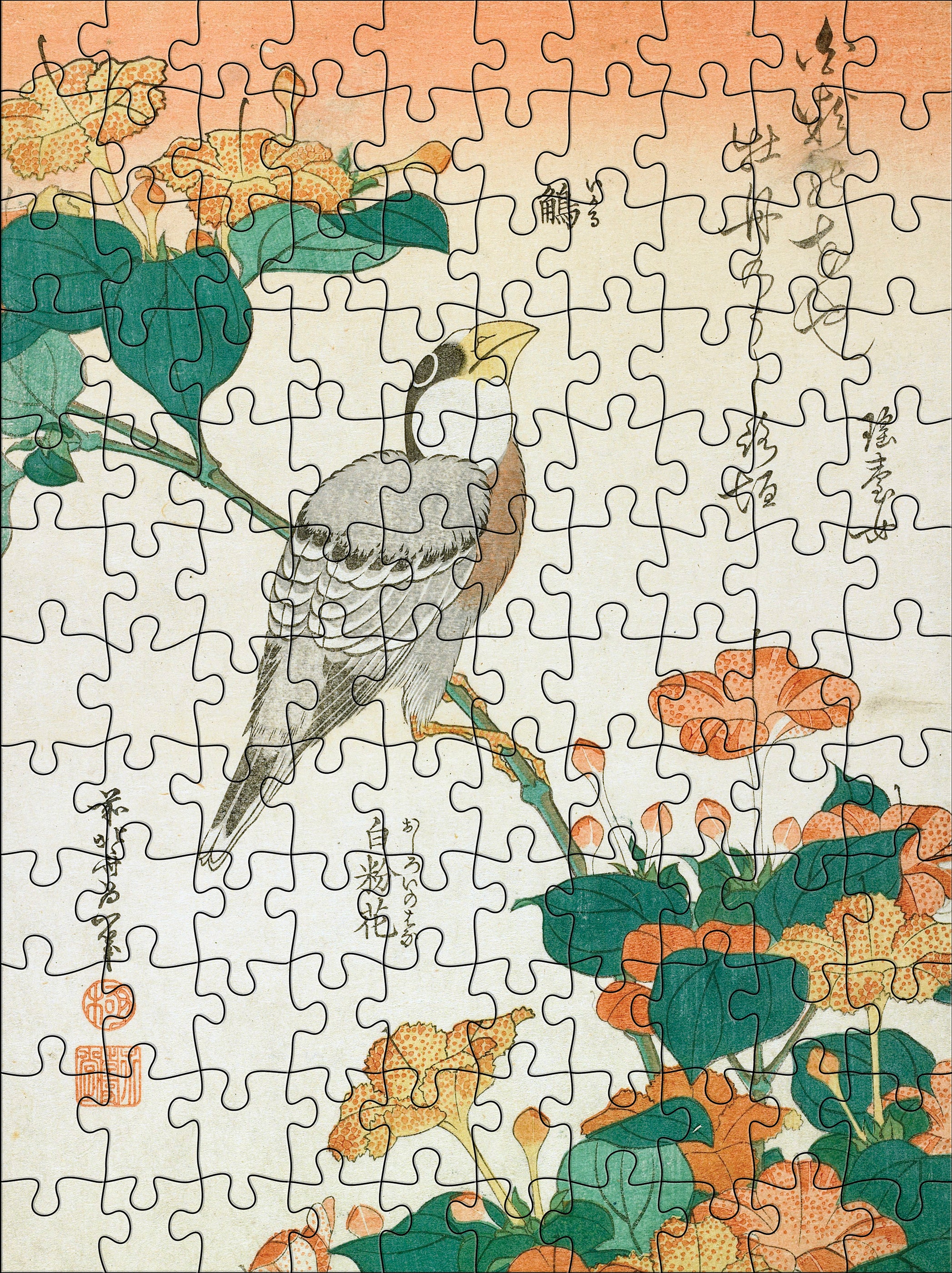 pomegranate-hokusai-120-teiliges-puzzle-doppelseitig-japan-set image 3
