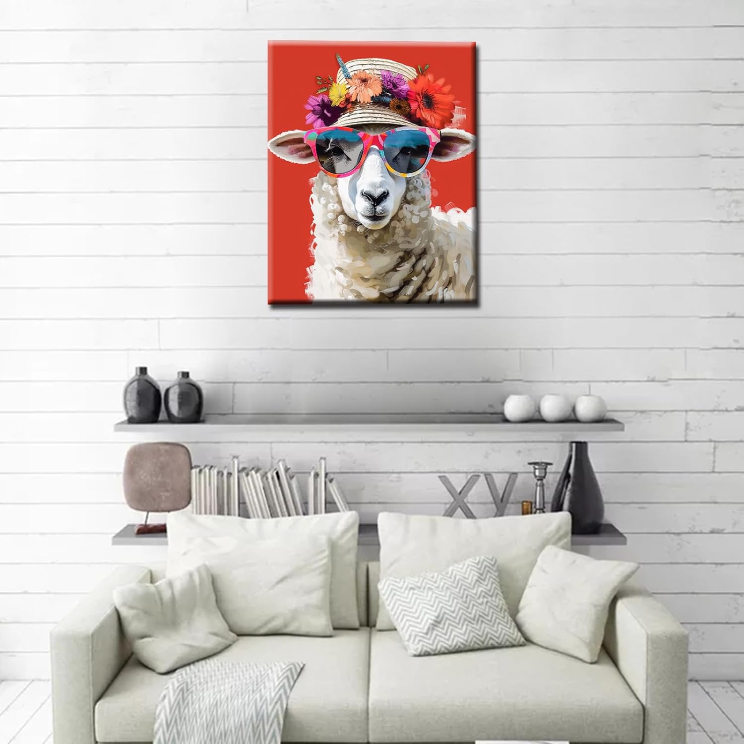 tucocoo-paint-schaf-mit-hut-malen-nach-zahlen-40x50-tiere image 3
