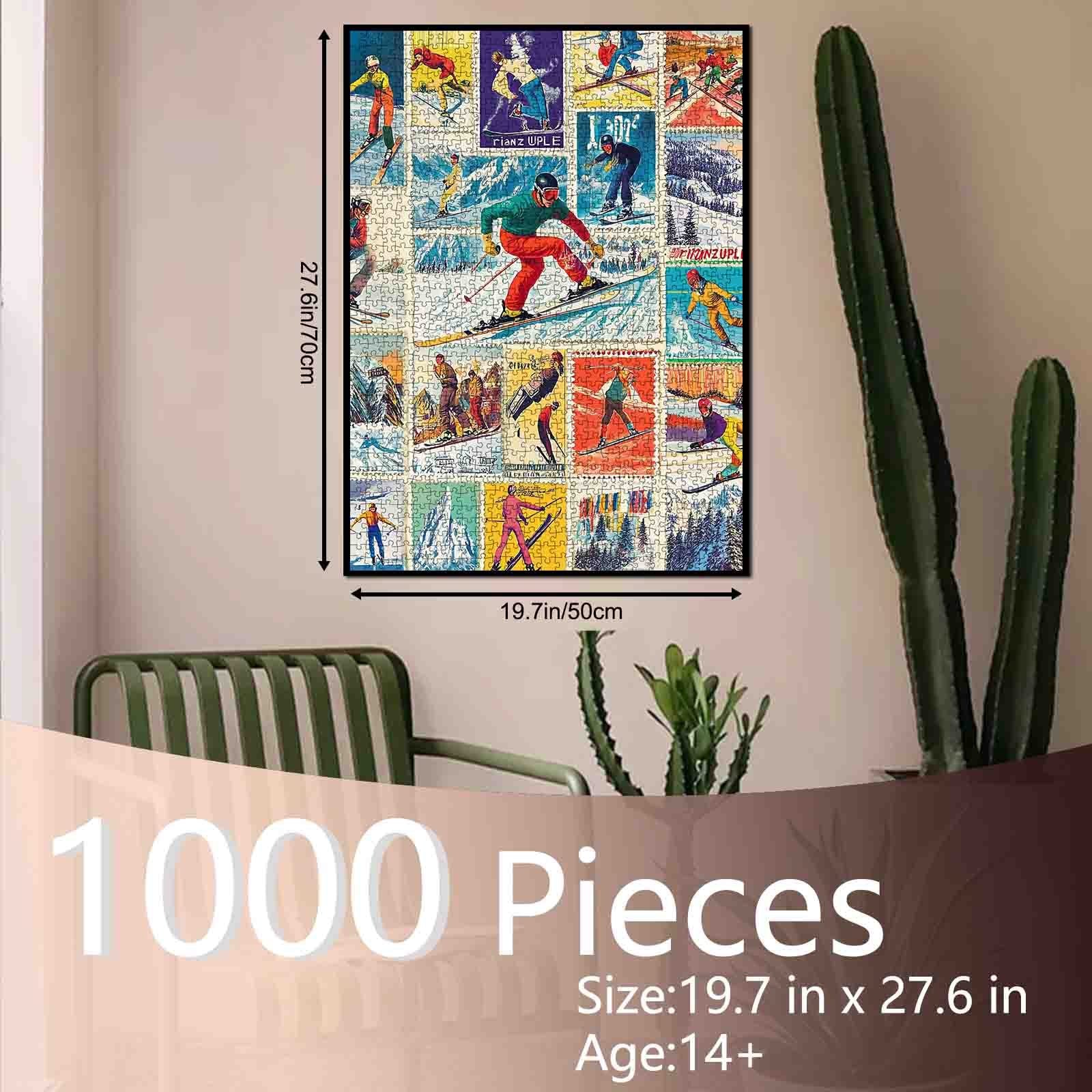 tucocoo-vintage-ski-adventure-puzzle-1000-teile-sport image 5