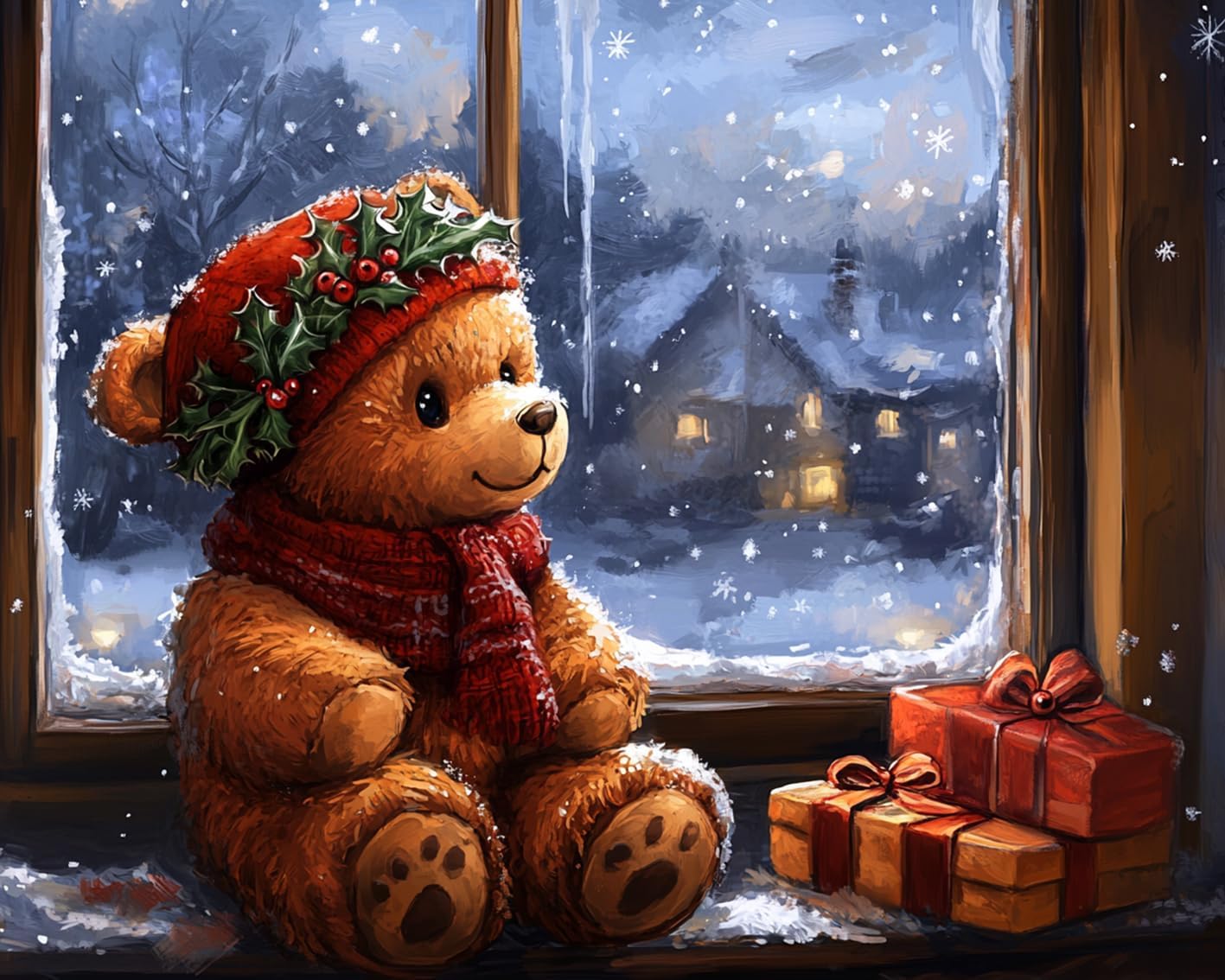 tucocoo-teddy-bears-malen-nach-zahlen-40x50-weihnachten image 2