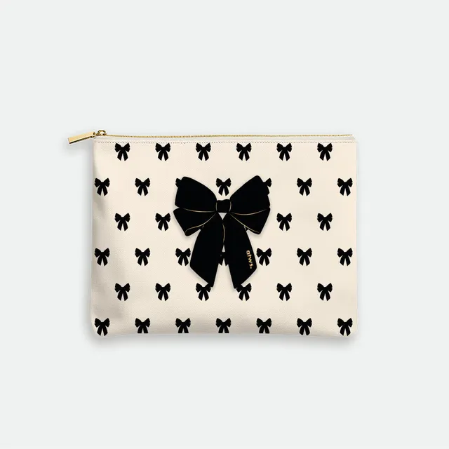 all-the-ways-to-say-black-bow-pouch-tasche-19x14-cm image 1