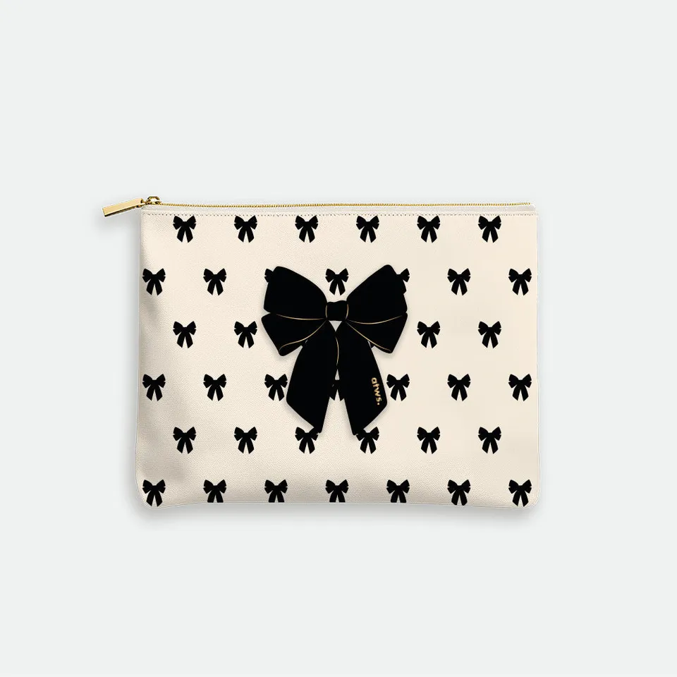all-the-ways-to-say-black-bow-pouch-tasche-19x14-cm image 1