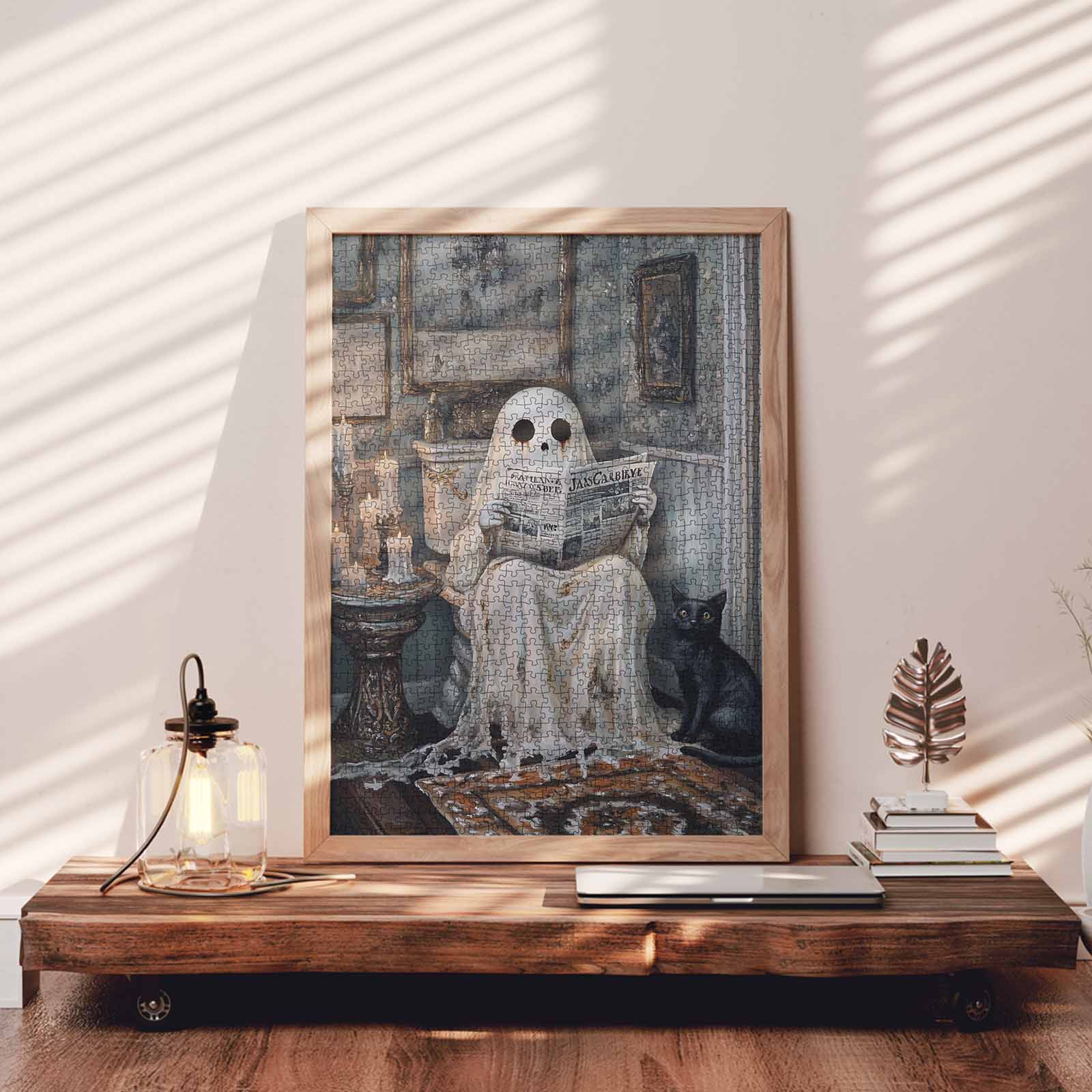 tucocoo-ghostly-reading-moment-puzzle-1000-teile-geist image 3