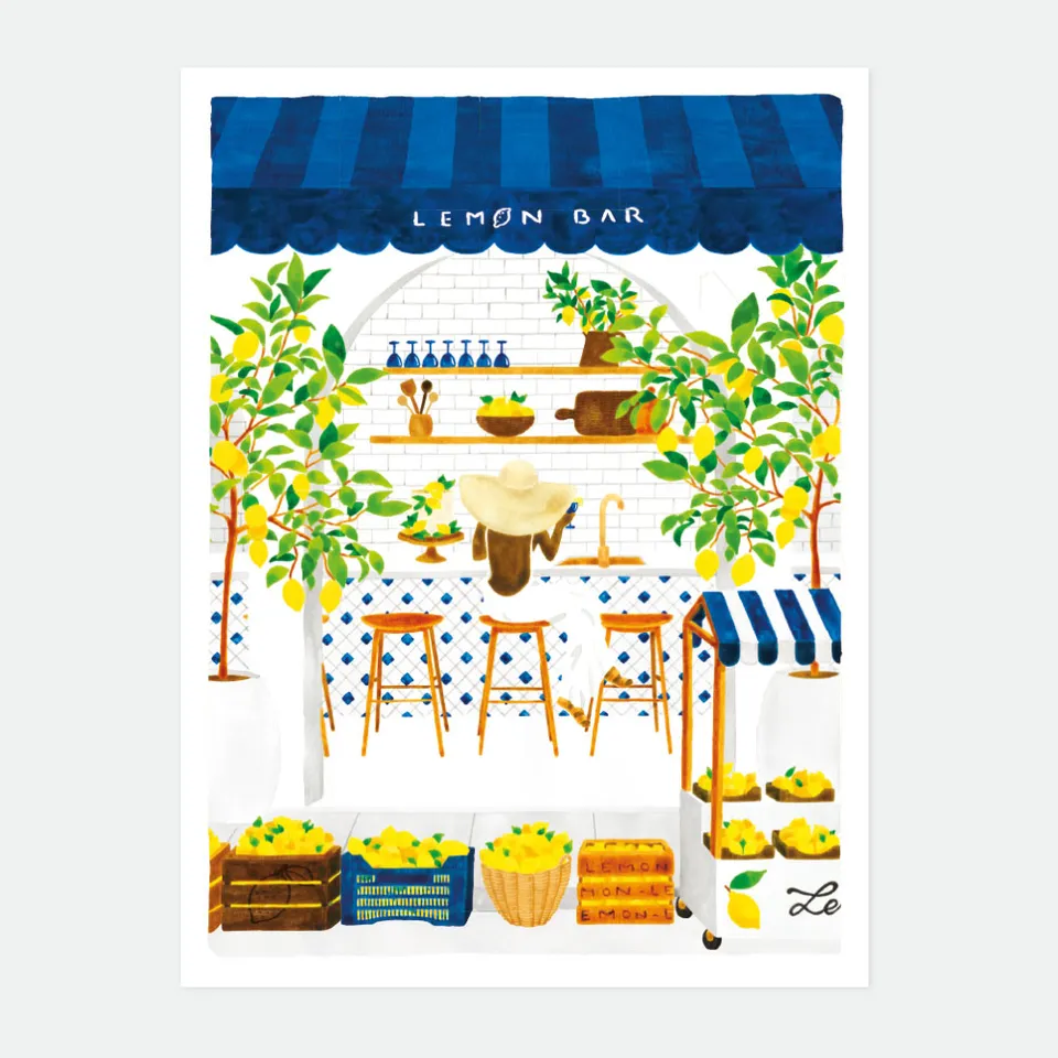 all-the-ways-to-say-amalfi-coast-poster-50x70-cm-zitrone image 1