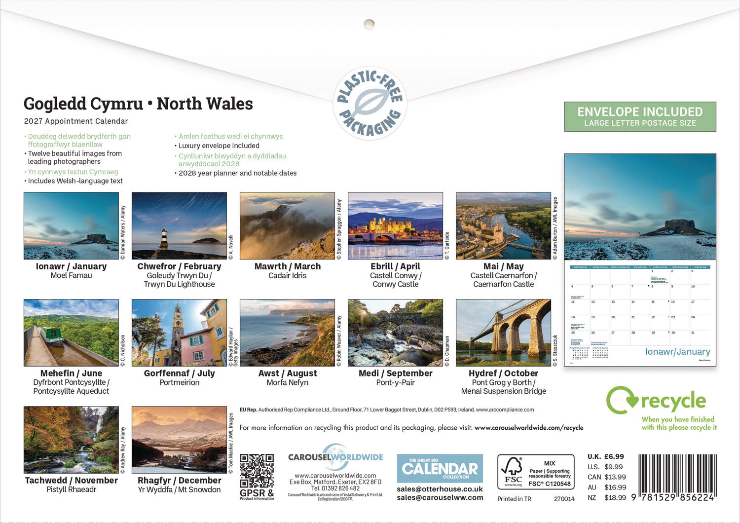 otter-house-north-wales-a4-kalender-2027-bilder image 2