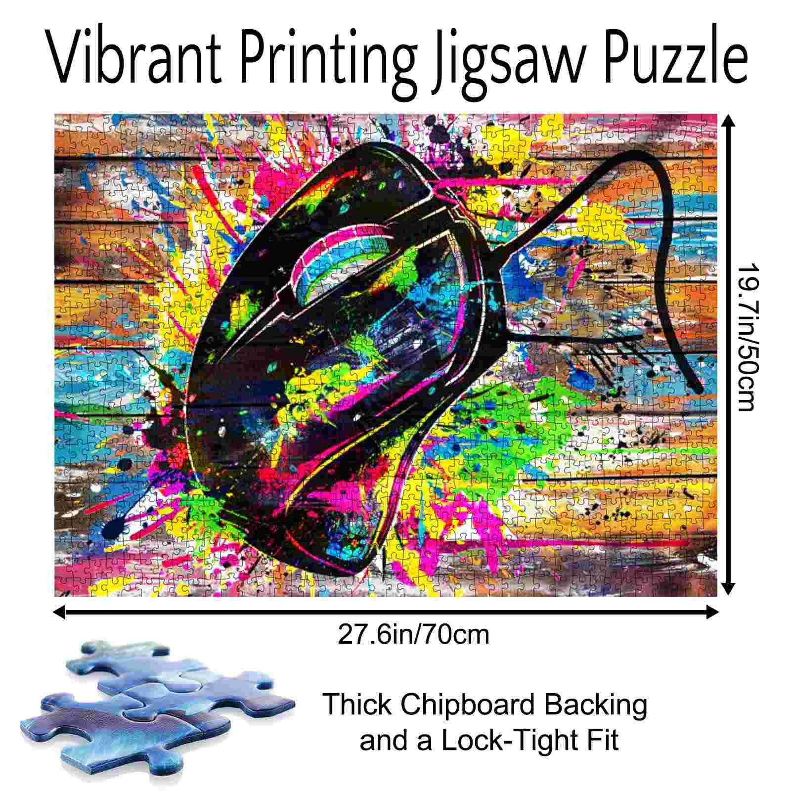 tucocoo-jigsaw-puzzles-graffiti-gaming-mouse-puzzle-1000-teile-neon image 5