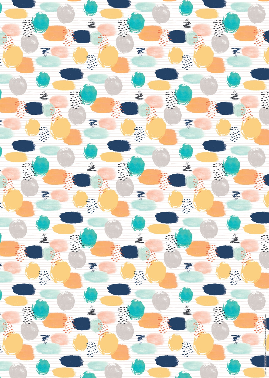 otter-house-geschenkpapier-pastel-shapes-2-bogen-mit-2-anh-ngern image 2