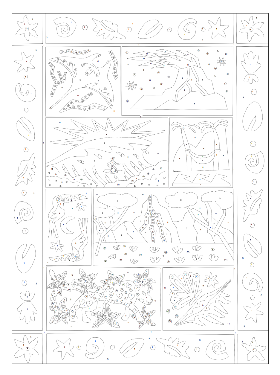 lundi-en-huit-pitisdessins-malen-nach-zahlen-24-5x32-5-cm-mit-pinsel image 5