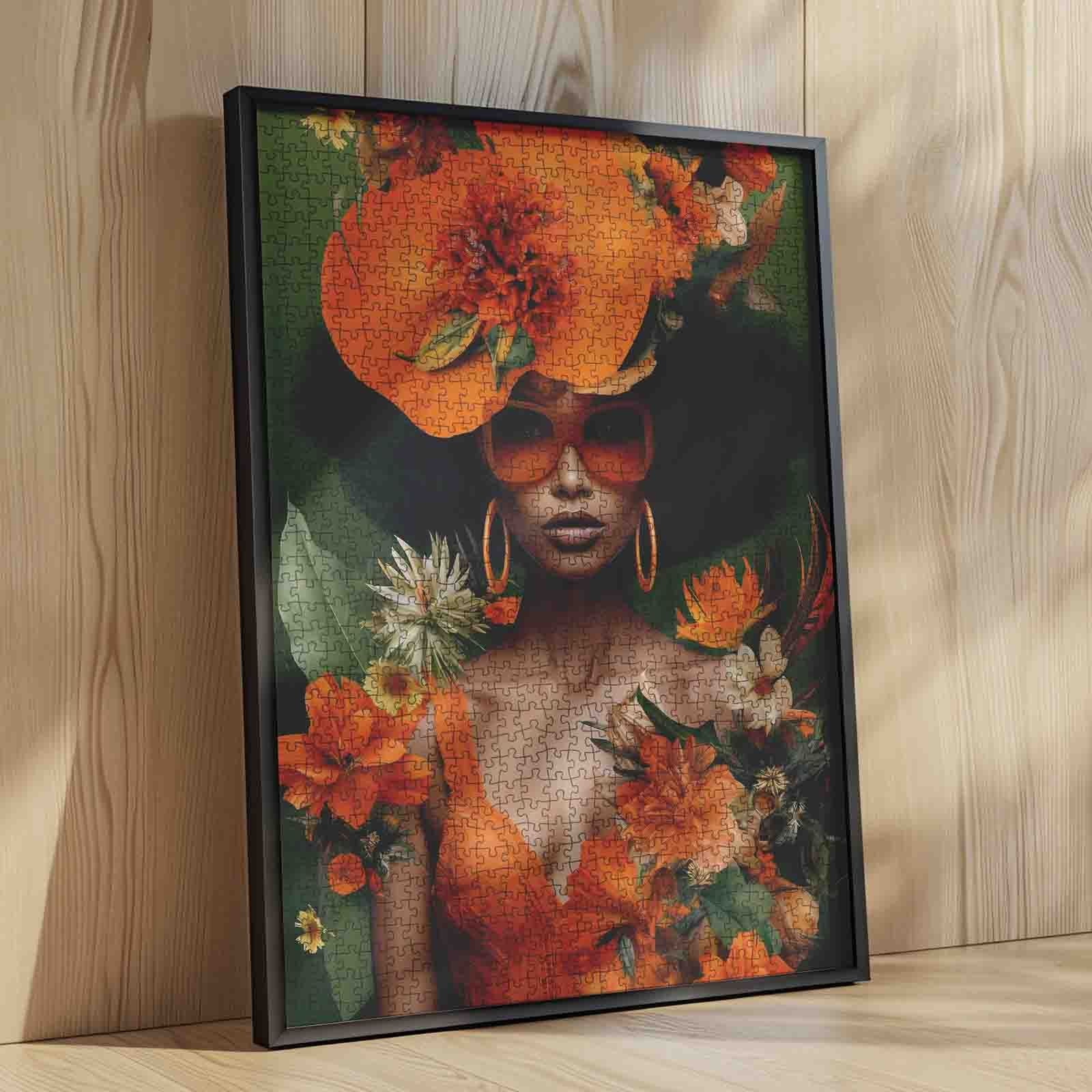 tucocoo-jigsaw-african-model-puzzle-1000-teile-portrait-kunst image 4