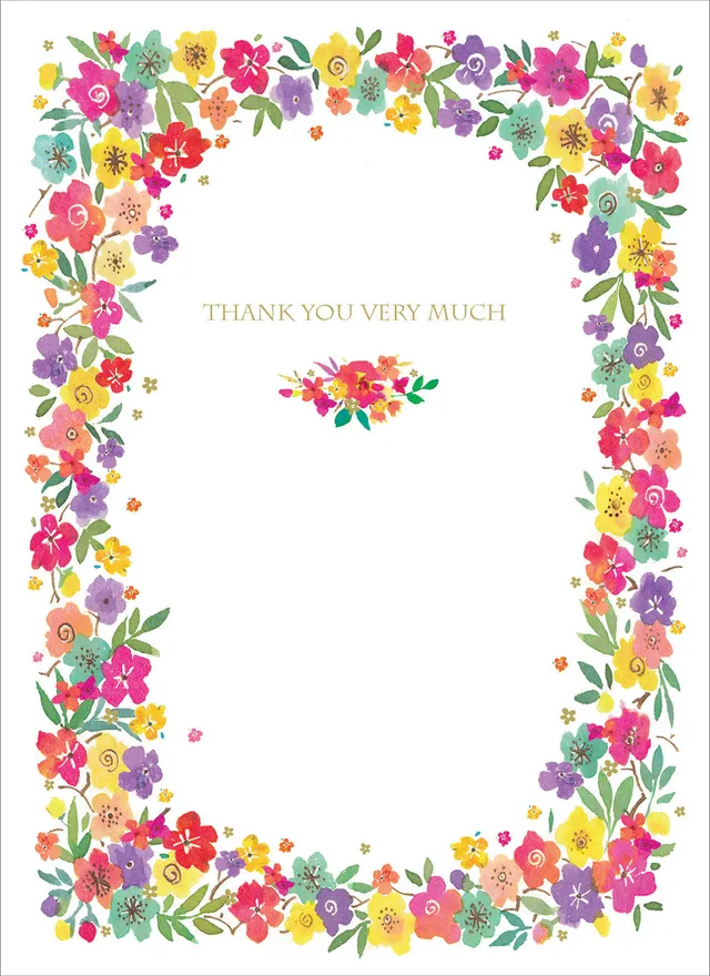 otter-house-bright-floral-dankeskarte-blumenmotiv image 1