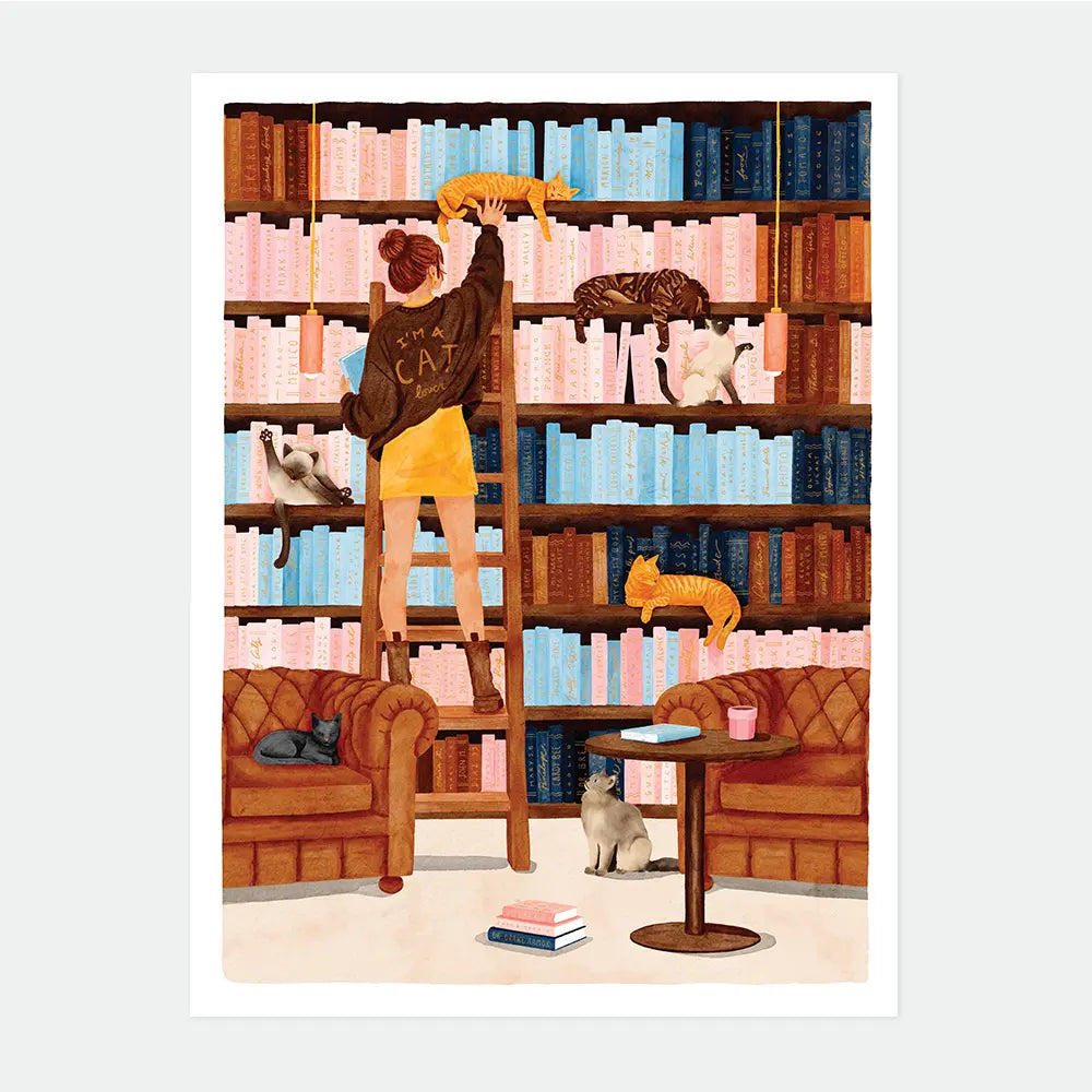 all-the-ways-to-say-booked-busy-poster-katzen-s-18x24 image 1