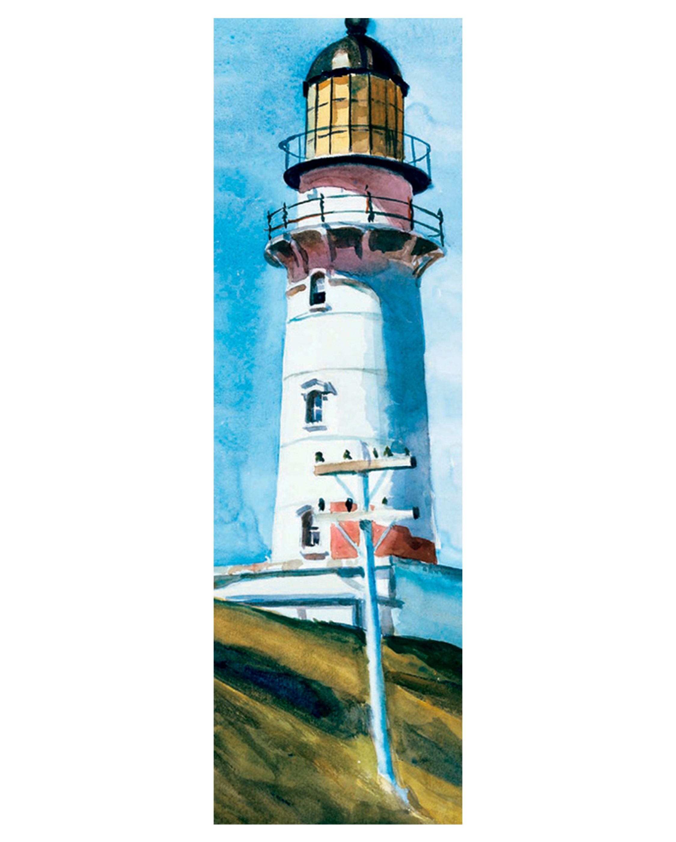 pomegranate-bookmarks-edward-hopper-light-at-two-lights-lesezeichen-k-ste image 1