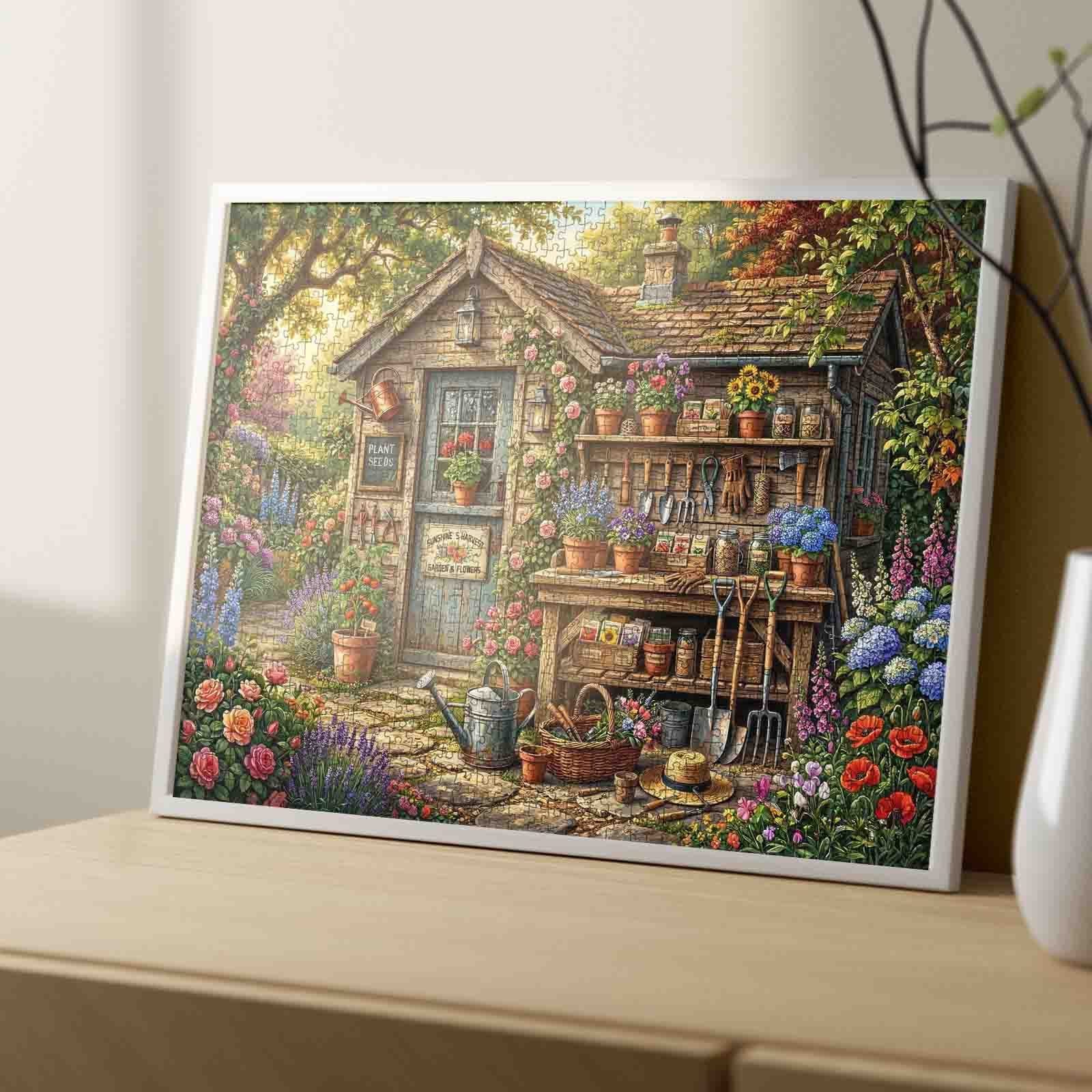 tucocoo-secret-garden-potting-shed-puzzle-1000-teile-blumen image 3