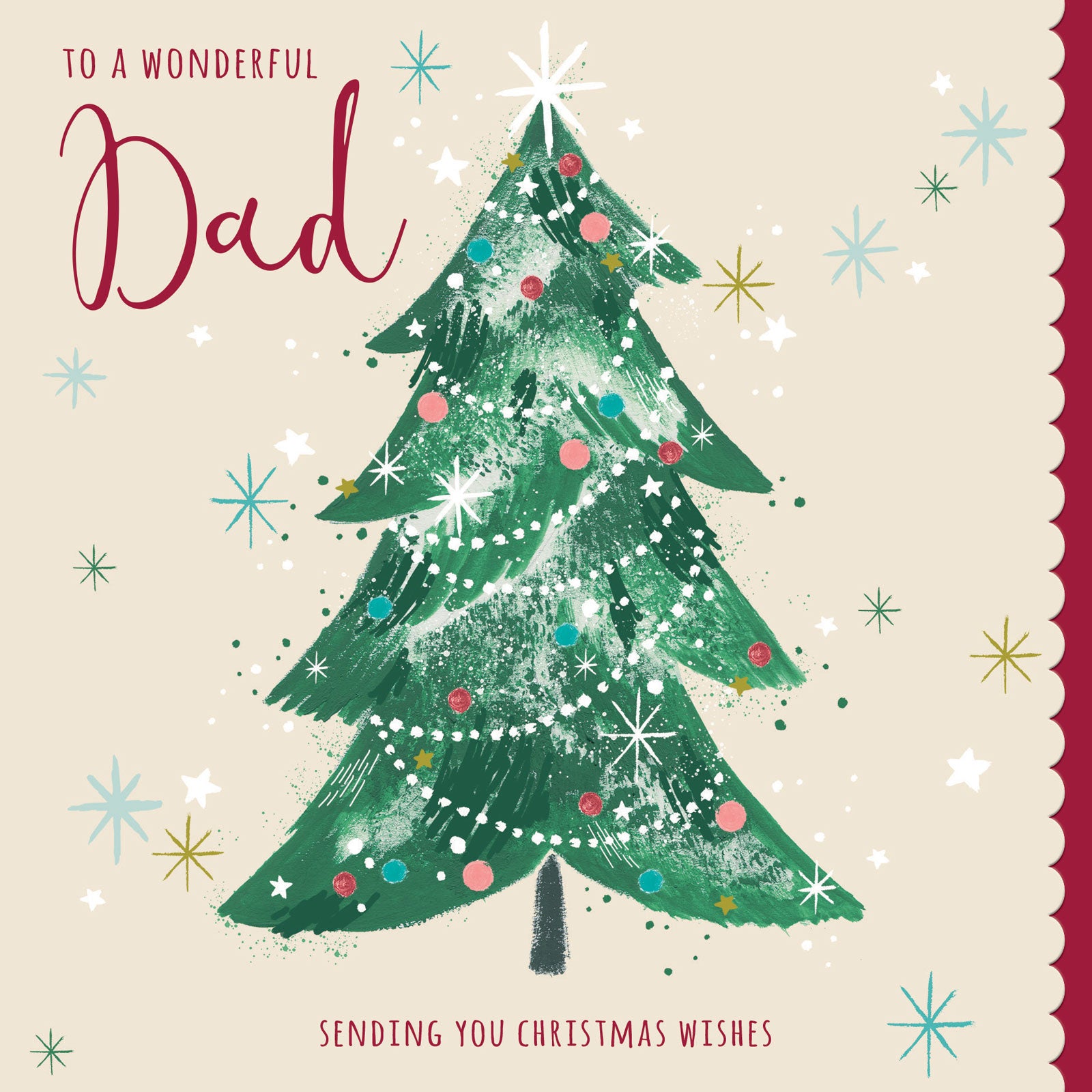 otter-house-christmas-weihnachtskarte-dad-f-r-papa-einzelkarte image 1