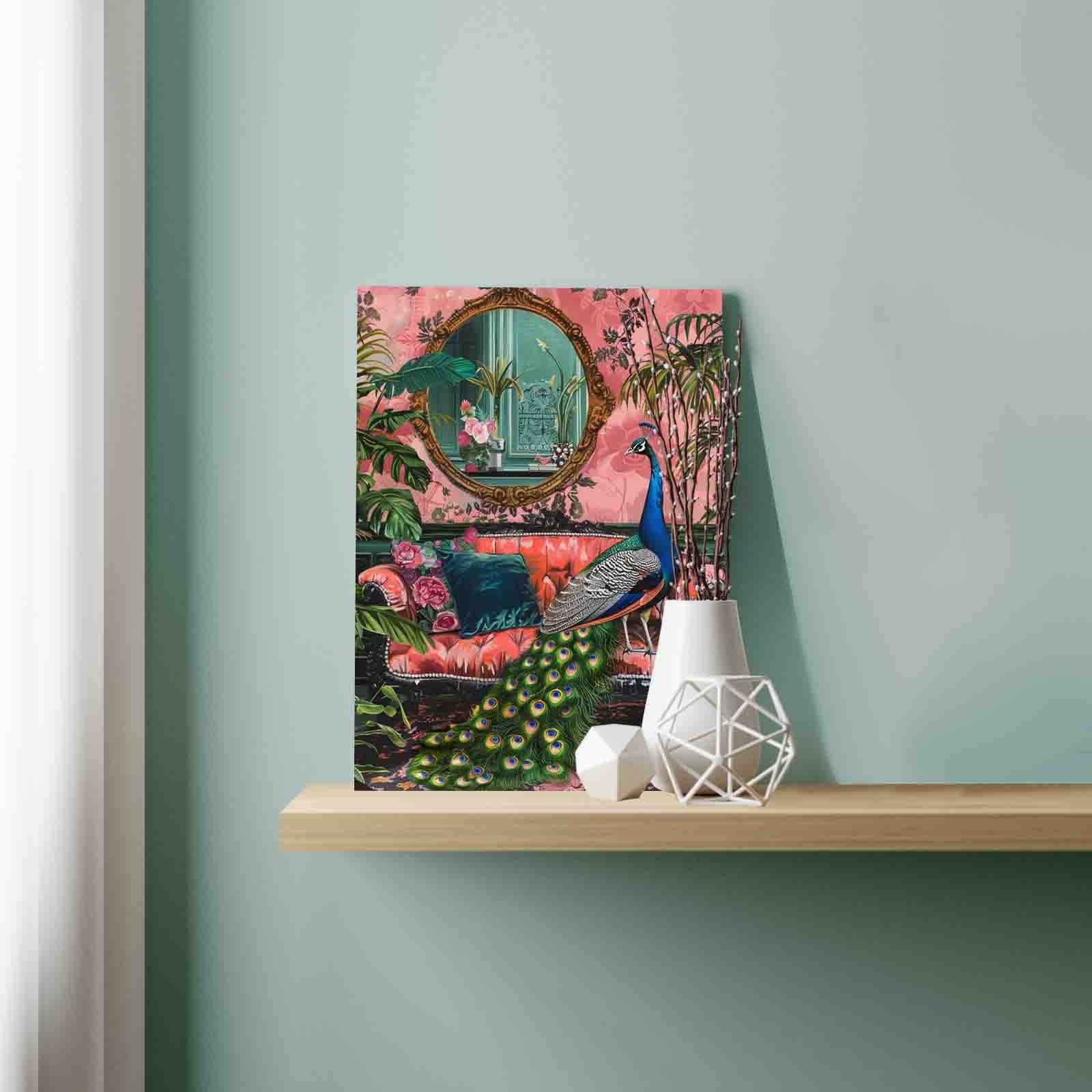 tucocoo-paint-by-numbers-velvet-salon-peacock-malbild-40x50-ohne-rahmen image 3
