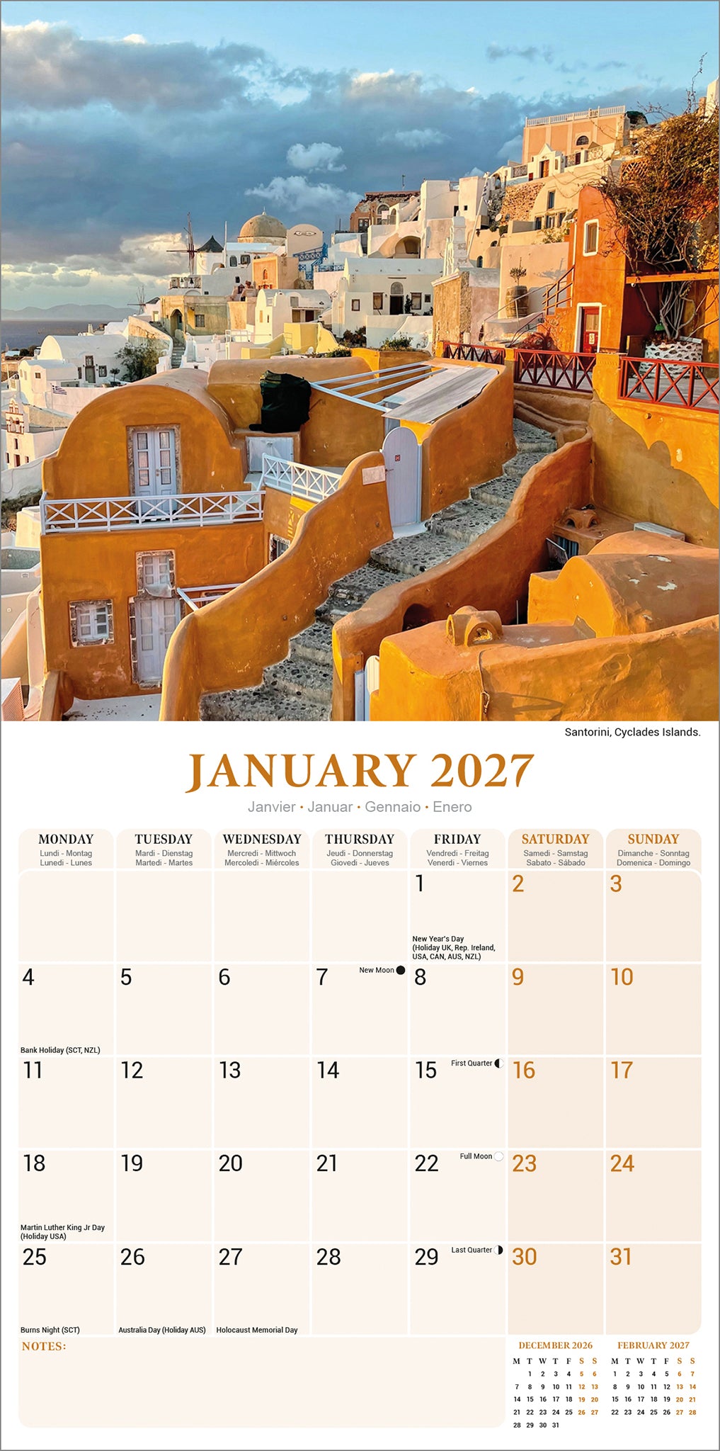 otter-house-greek-islands-wandkalender-2027-reise image 3