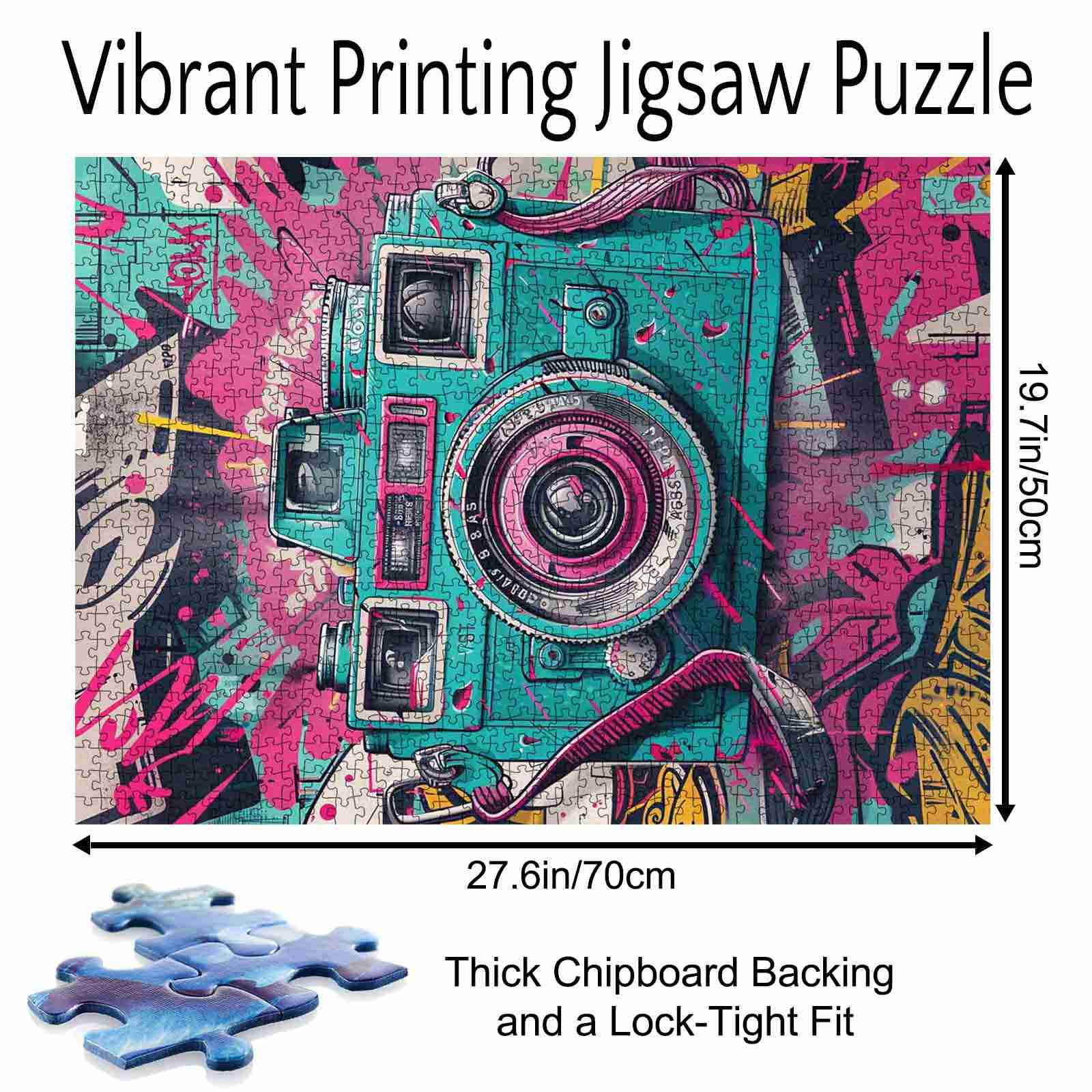 tucocoo-retro-graffiti-camera-puzzle-1000-teile-kamera image 5