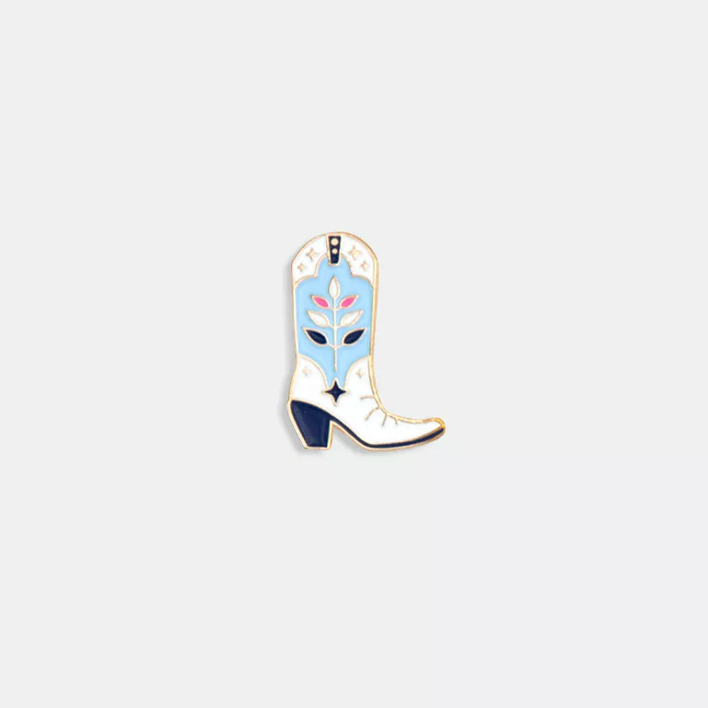 all-the-ways-to-say-santiag-pin-cowboystiefel-emaille-gold image 4
