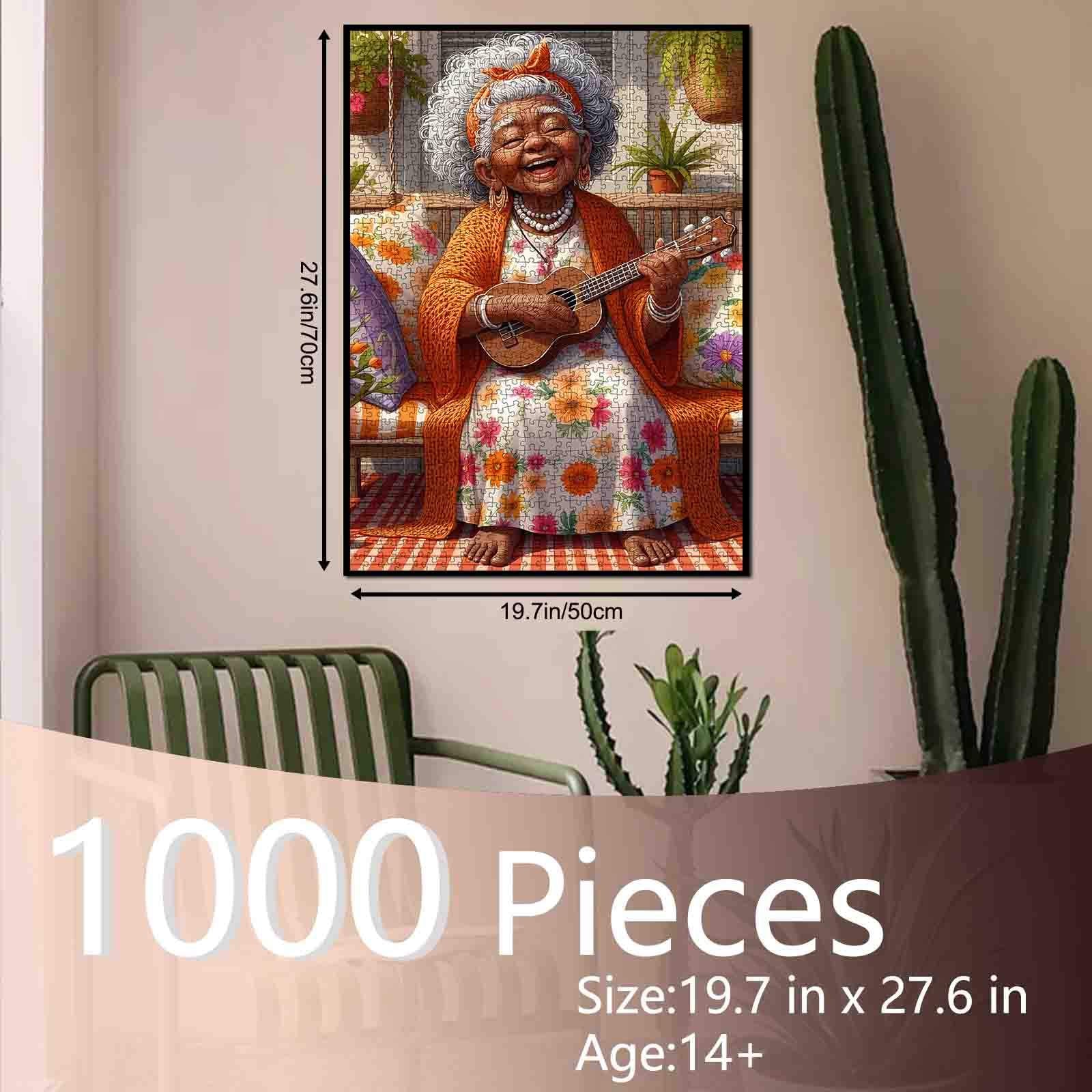 tucocoo-ukulele-serenade-puzzle-1000-teile-seniorin image 5