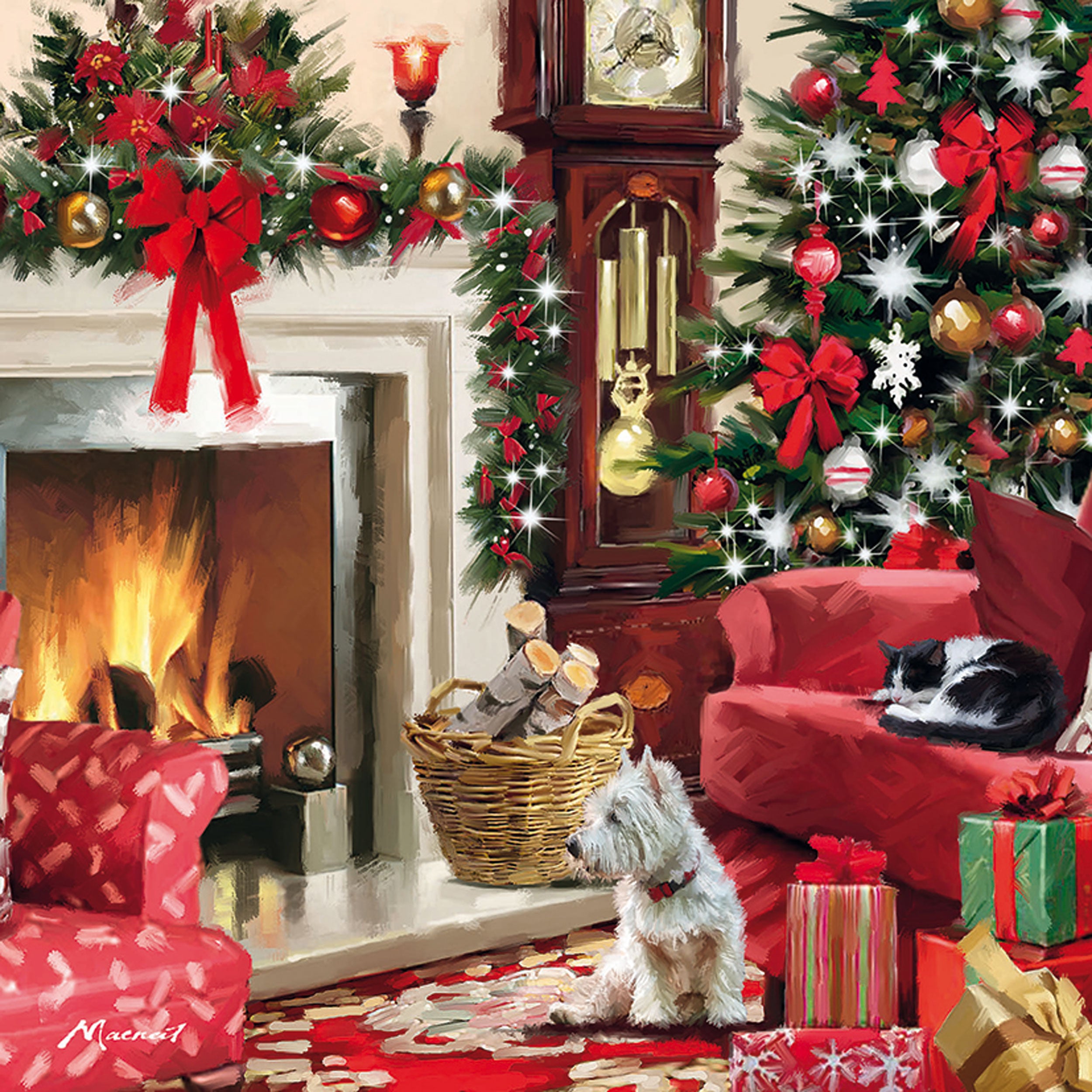 otter-house-it-s-warm-inside-weihnachtskarten-set-sortiert image 3