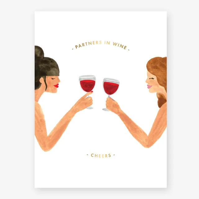 all-the-ways-to-say-partners-in-wine-poster-18x24-cm-aquarell image 1