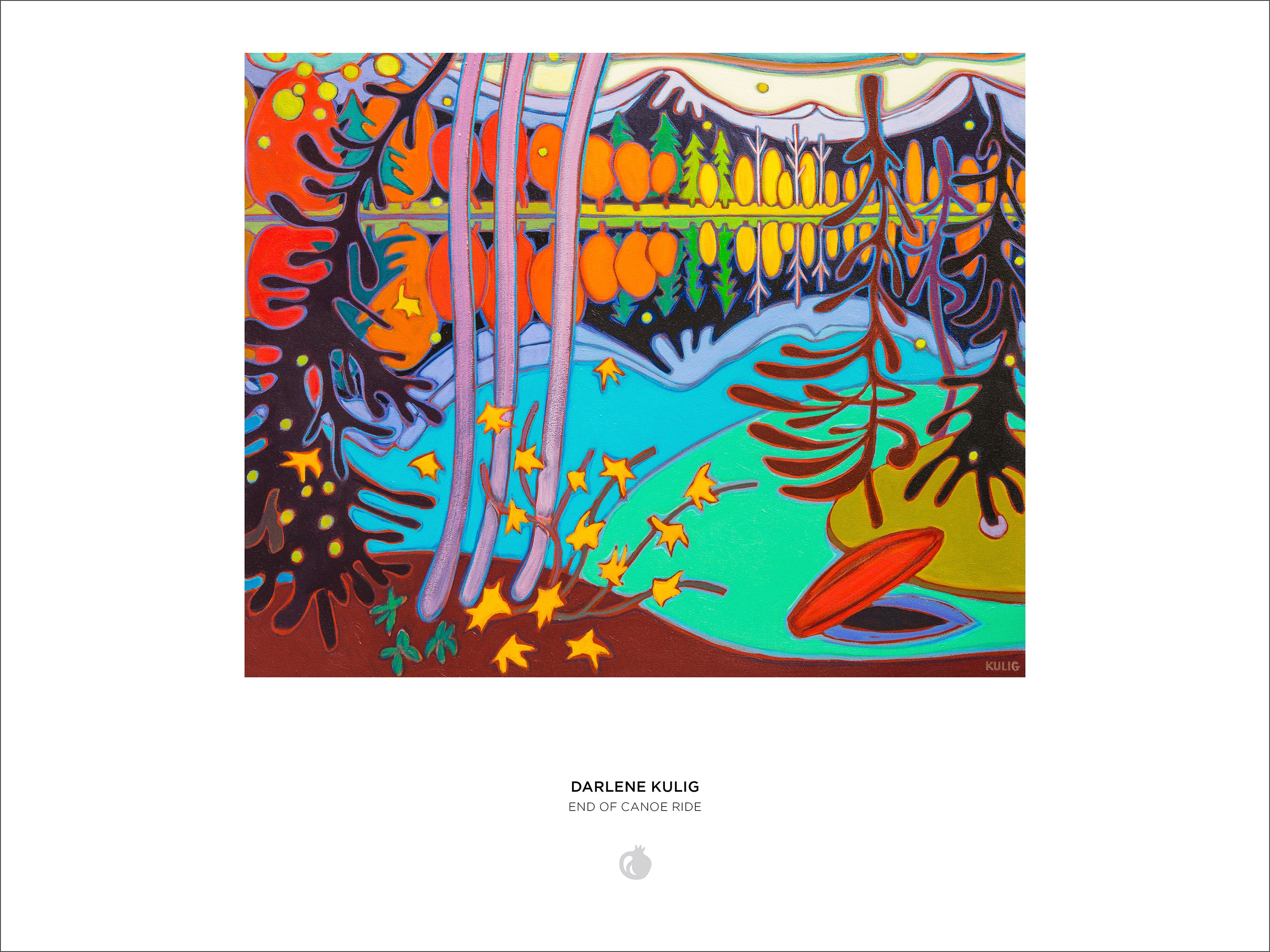 pomegranate-end-of-canoe-ride-1000-teile-puzzle-kulig image 3