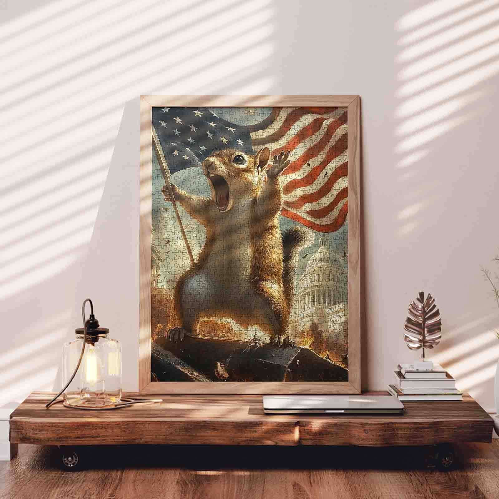 tucocoo-funny-patriotic-squirrel-puzzle-1000-teile-eichh-rnchen image 3