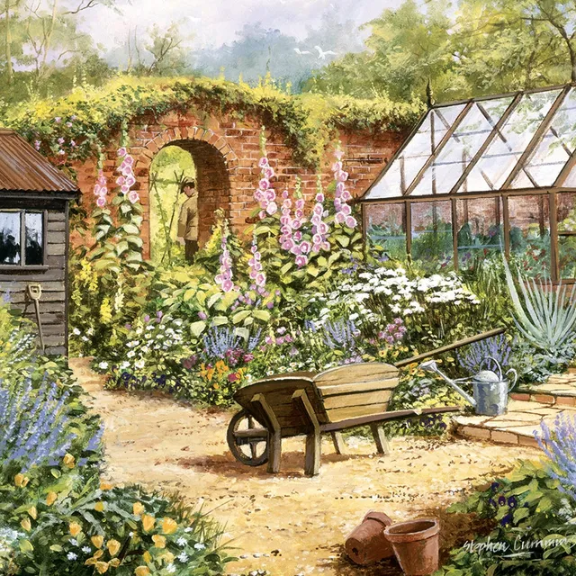 otter-house-country-garden-gru-karte-gartenmotiv-galerie image 1