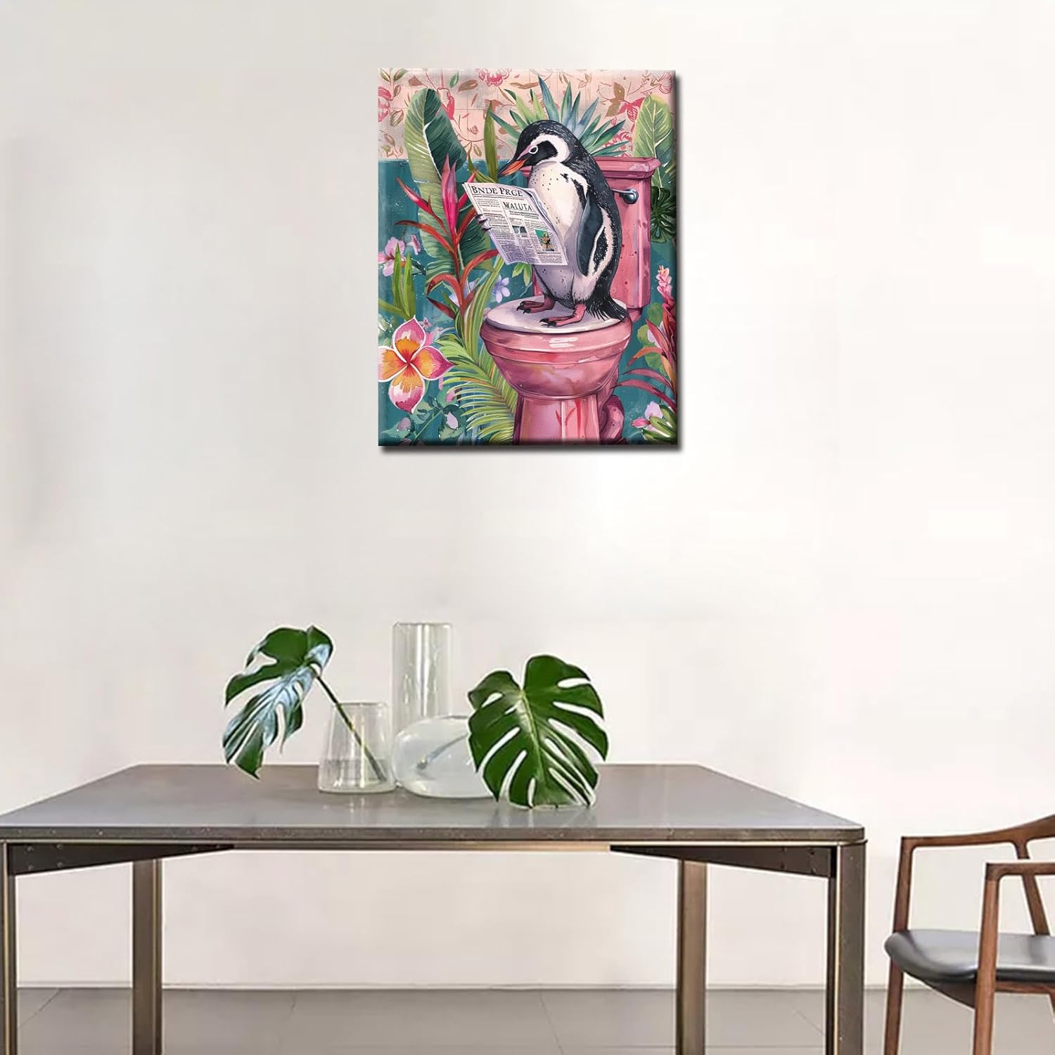 tucocoo-penguin-on-the-toilet-malen-nach-zahlen-40x50 image 2