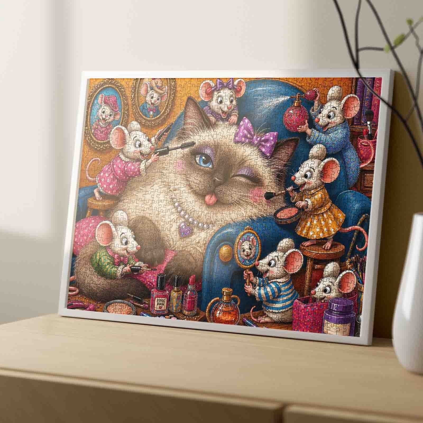 tucocoo-jigsaw-mice-glam-squad-puzzle-1000-teile-katze image 4