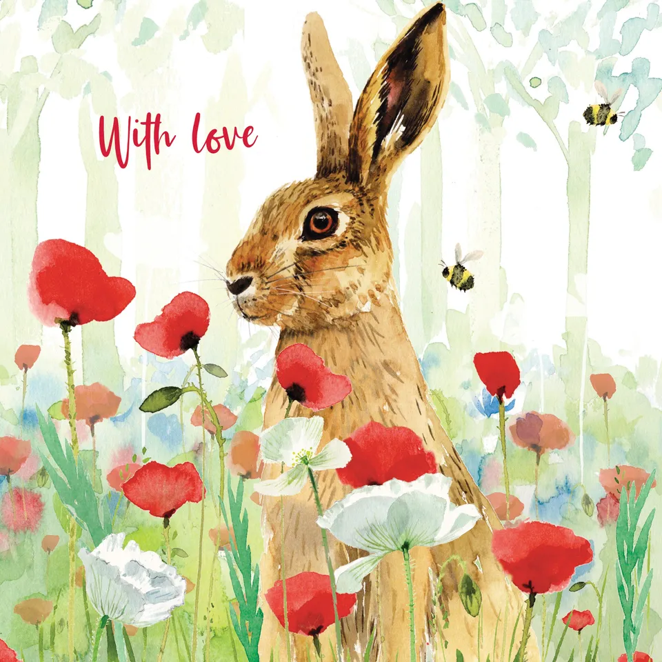 otter-house-wild-serene-hare-gru-karte-geburtstag image 1