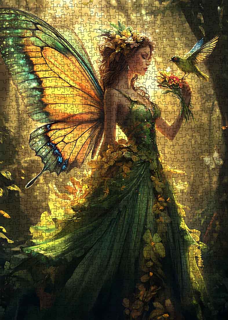 tucocoo-enchanting-forest-fairy-puzzle-1000-teile-fee image 2