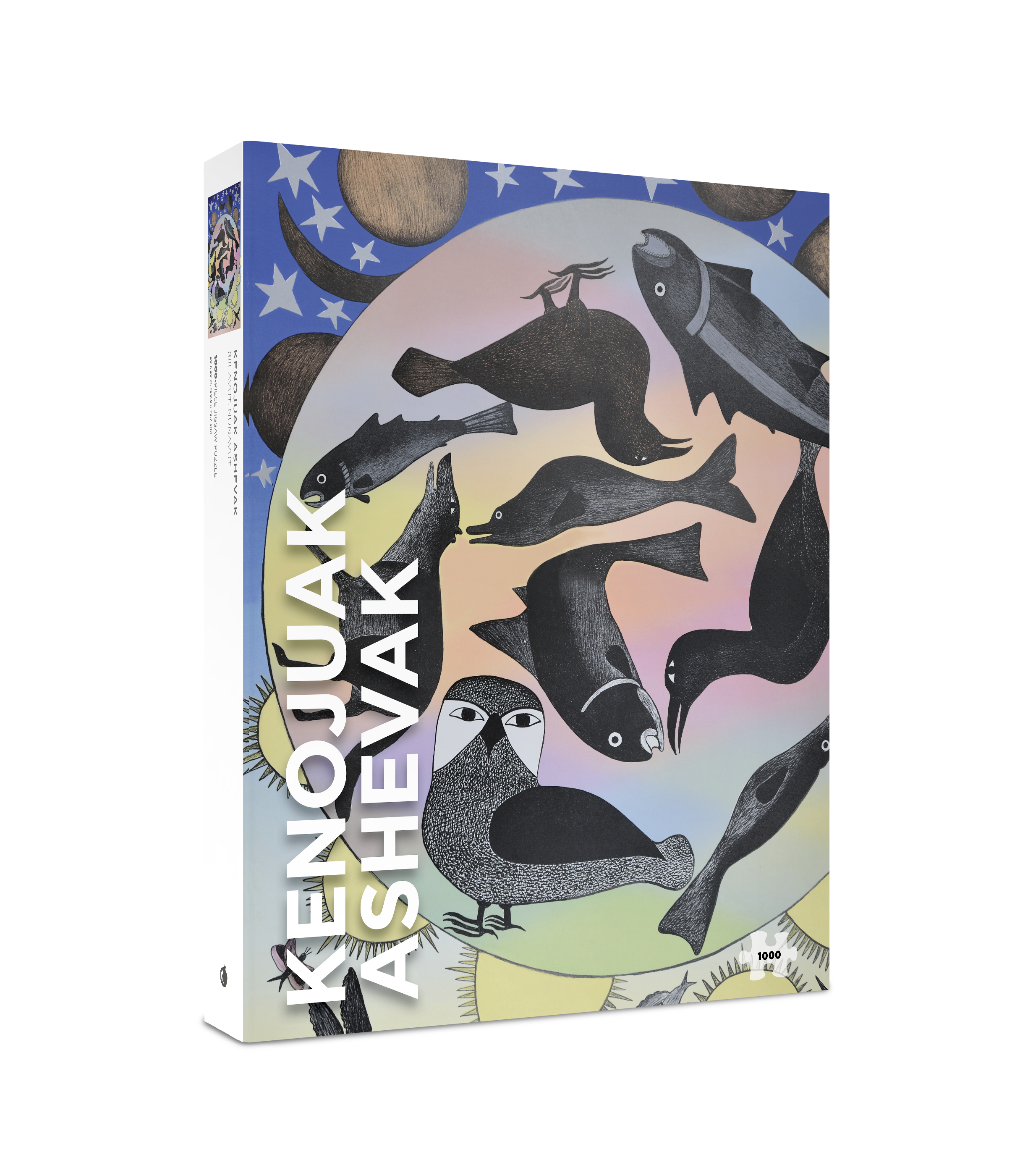 pomegranate-kenojuak-ashevak-puzzle-1000-teile-eulen image 1