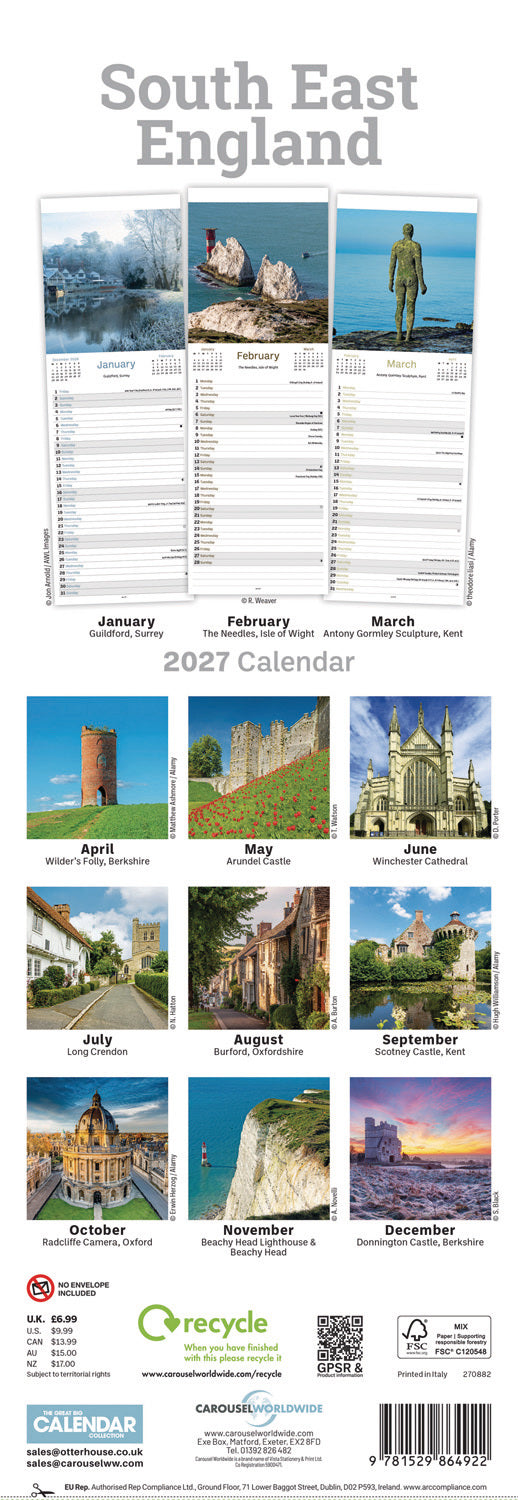 otter-house-south-east-england-slim-kalender-2027 image 2