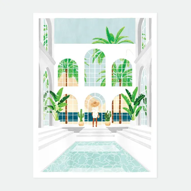 all-the-ways-to-say-white-house-poster-pool-villa-m-29-7x39-7 image 1