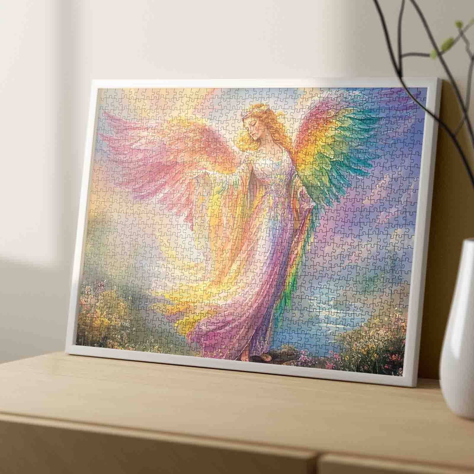 tucocoo-rainbow-angel-puzzle-1000-teile-engel image 4