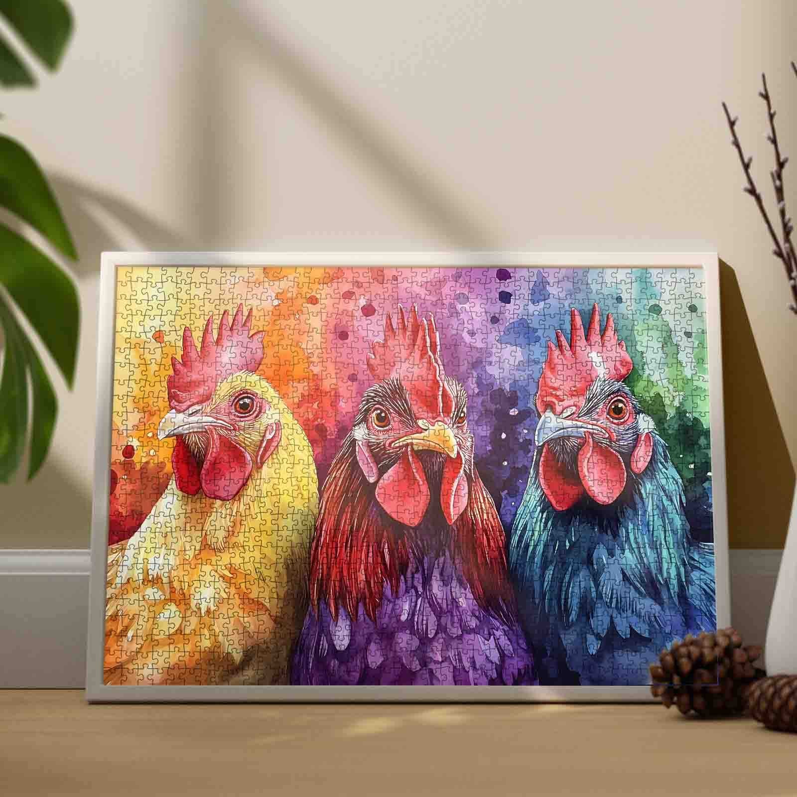 tucocoo-watercolor-h-hner-puzzle-1000-teile-tiere image 3