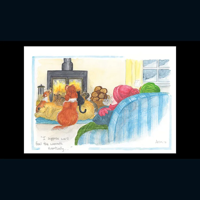 otter-house-alisons-animals-weihnachtskarte-hund-katze image 1
