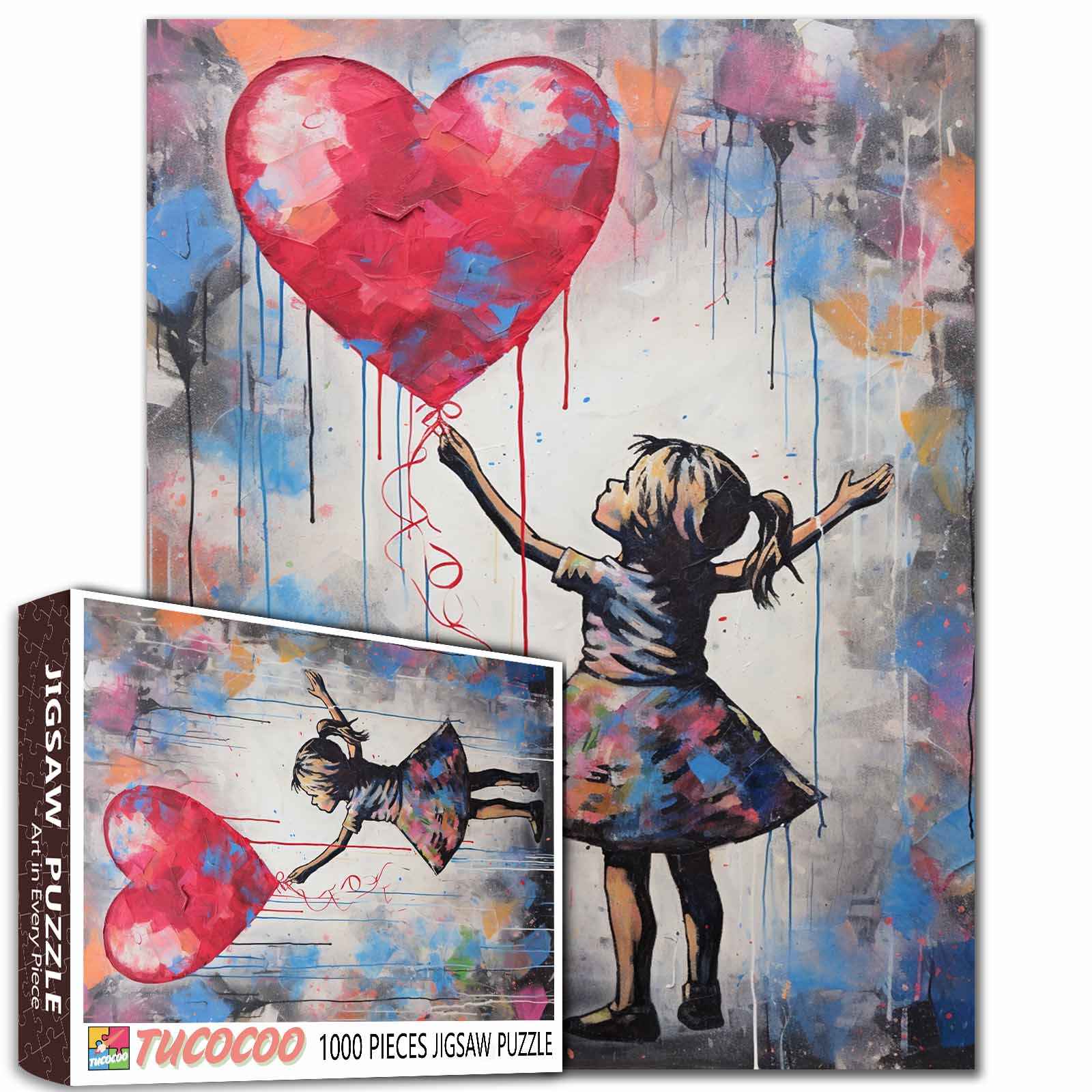 tucocoo-jigsaw-puzzles-heart-balloon-puzzle-1000-teile-m-dchen image 1