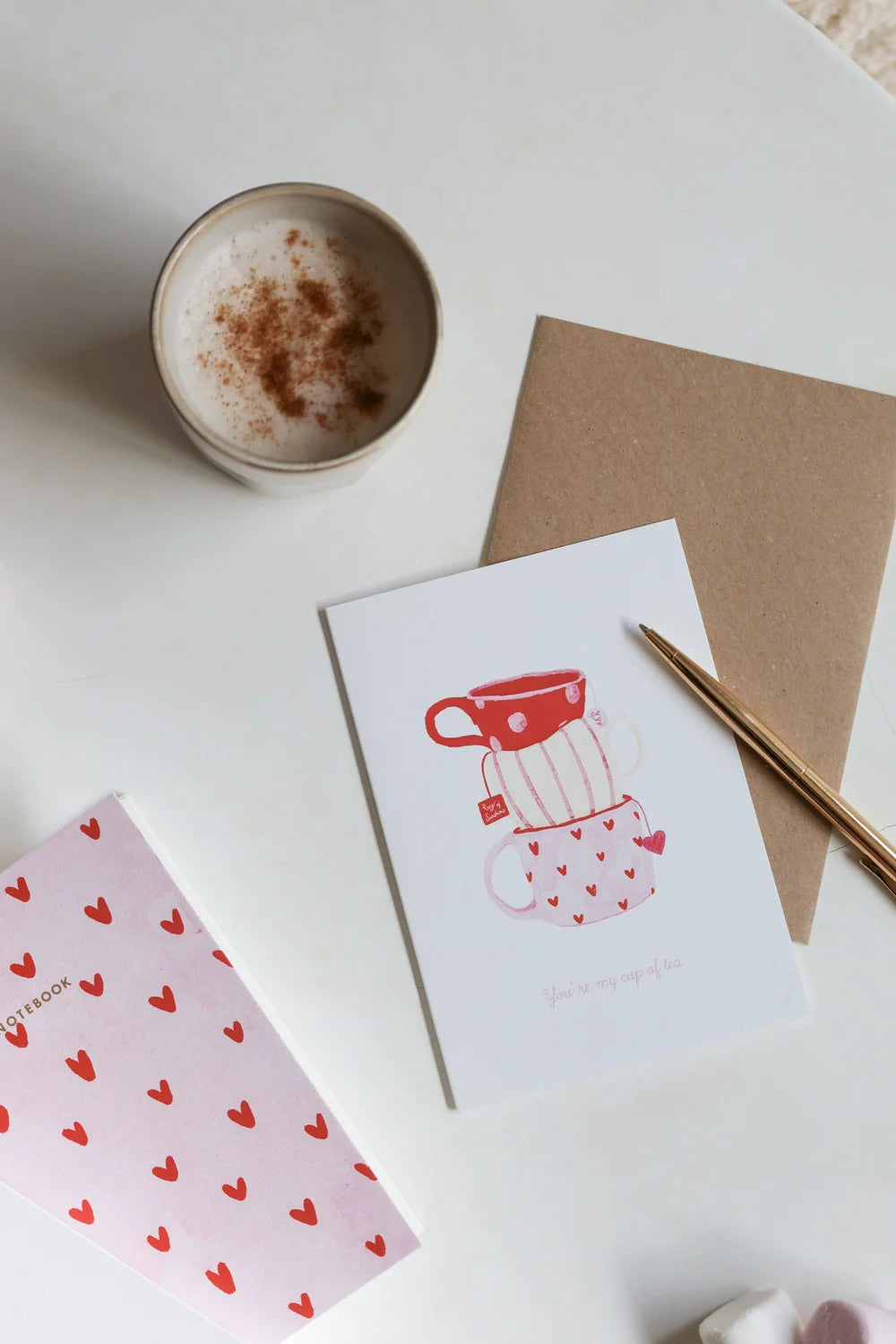 all-the-ways-to-say-cup-of-tea-gru-karte-a6-liebe image 3