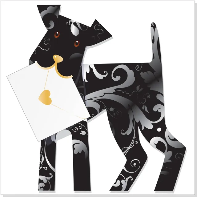 otter-house-special-delivery-gru-karte-hund-raphael-mit-3d-effekt image 1