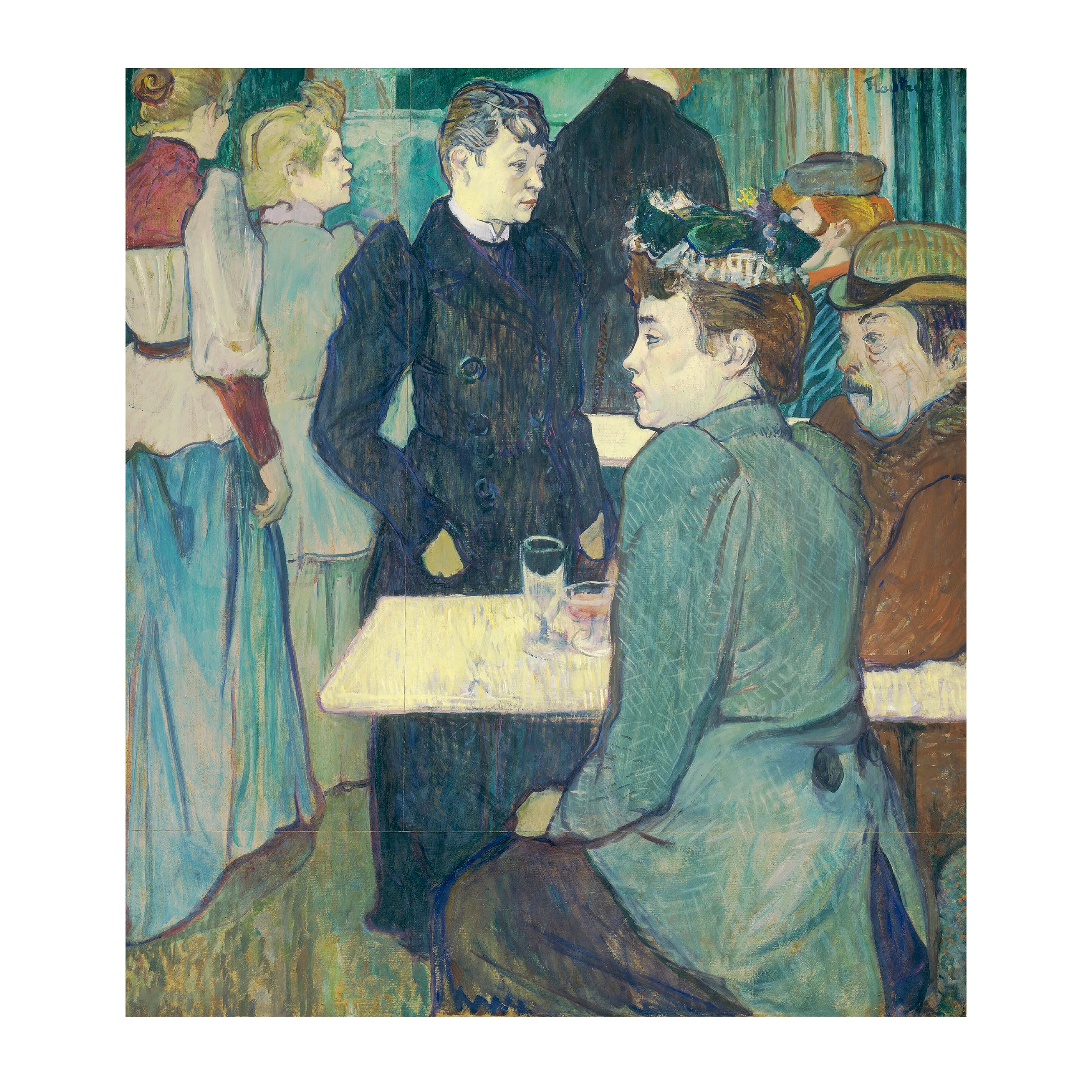 pomegranate-wall-calendar-toulouse-lautrec-wandkalender-2027-paris image 2