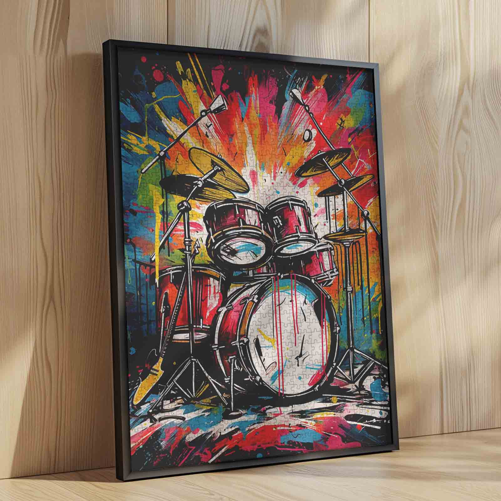 tucocoo-jigsaw-puzzles-puzzle-graffiti-drums-1000-teile-musik image 4