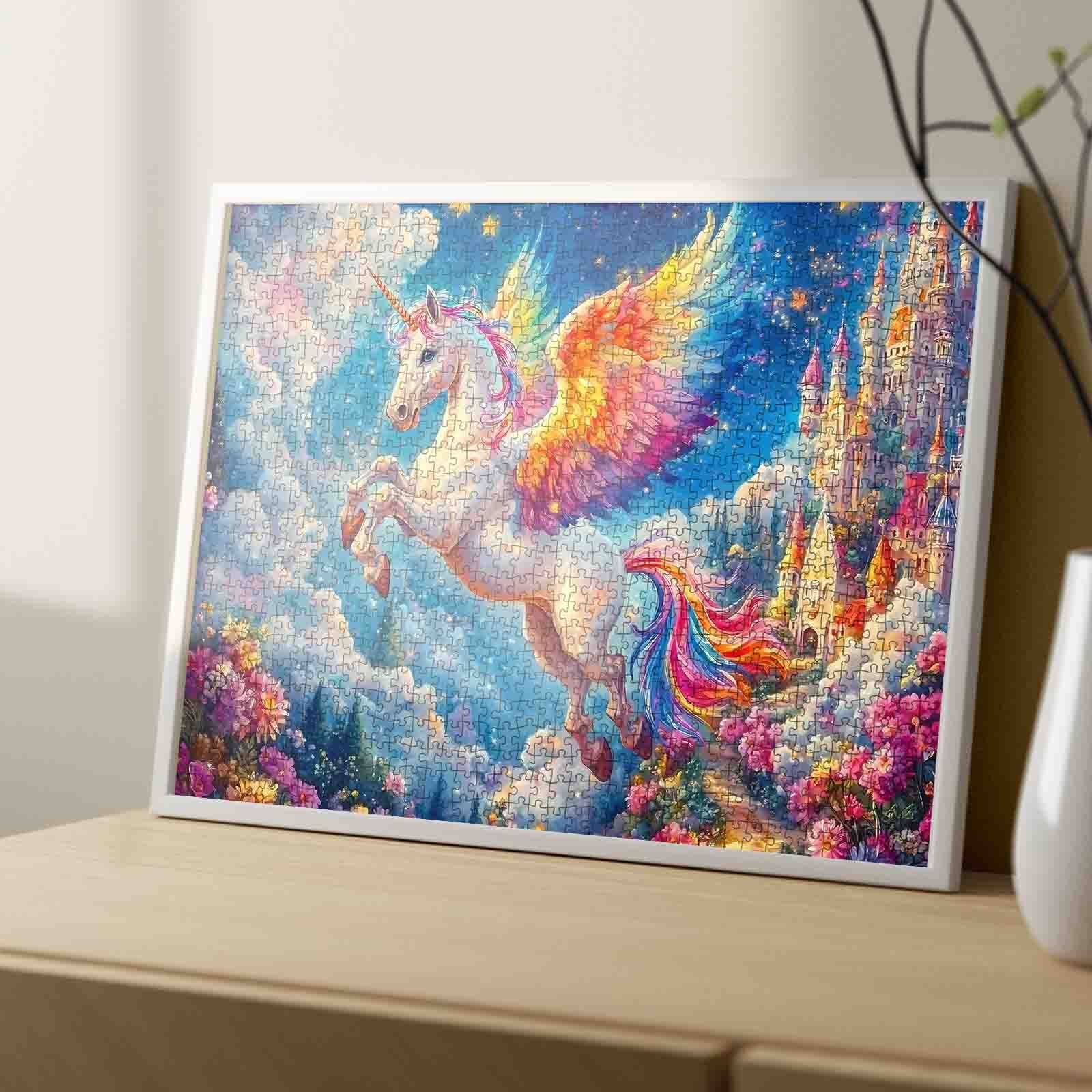 tucocoo-unicorn-puzzle-1000-teile-regenbogen-fantasy image 4