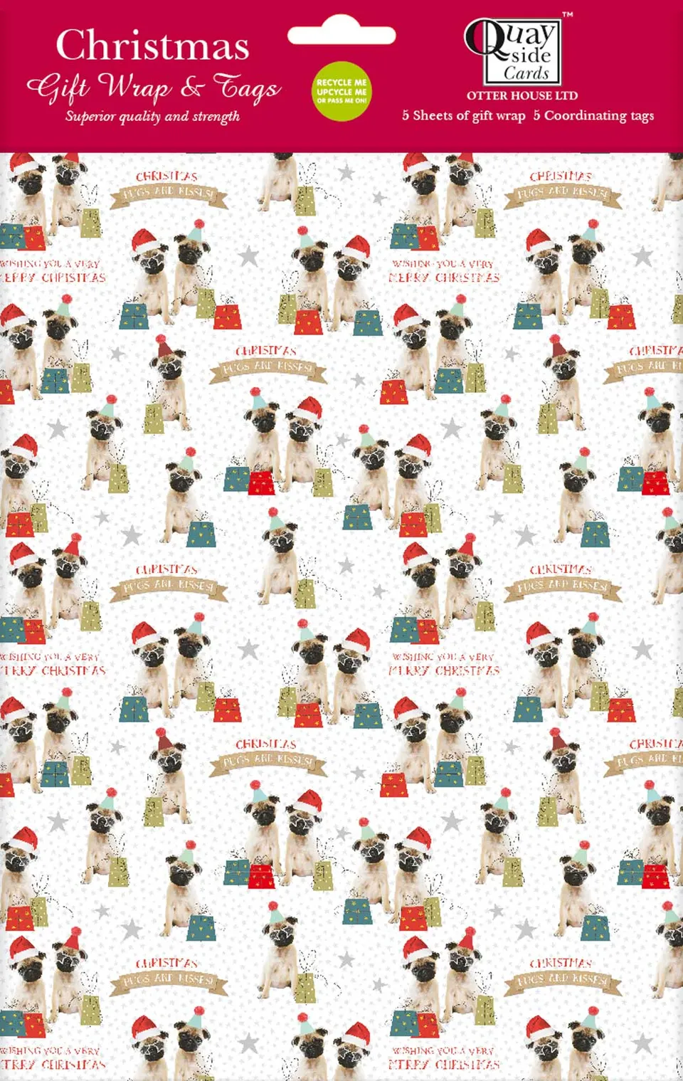otter-house-festive-party-pugs-weihnachtspapier-5-b-gen-tags image 1