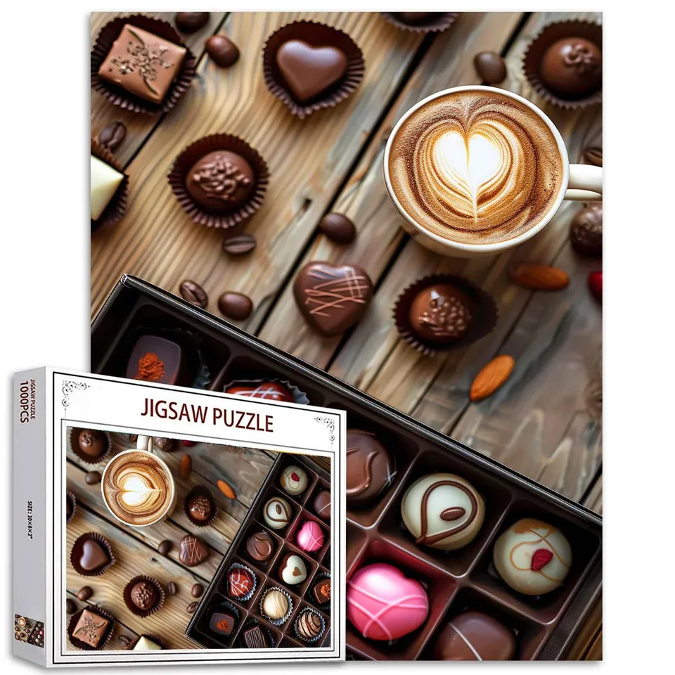 tucocoo-chocolate-and-cappuccino-puzzle-1000-teile-schoko image 1