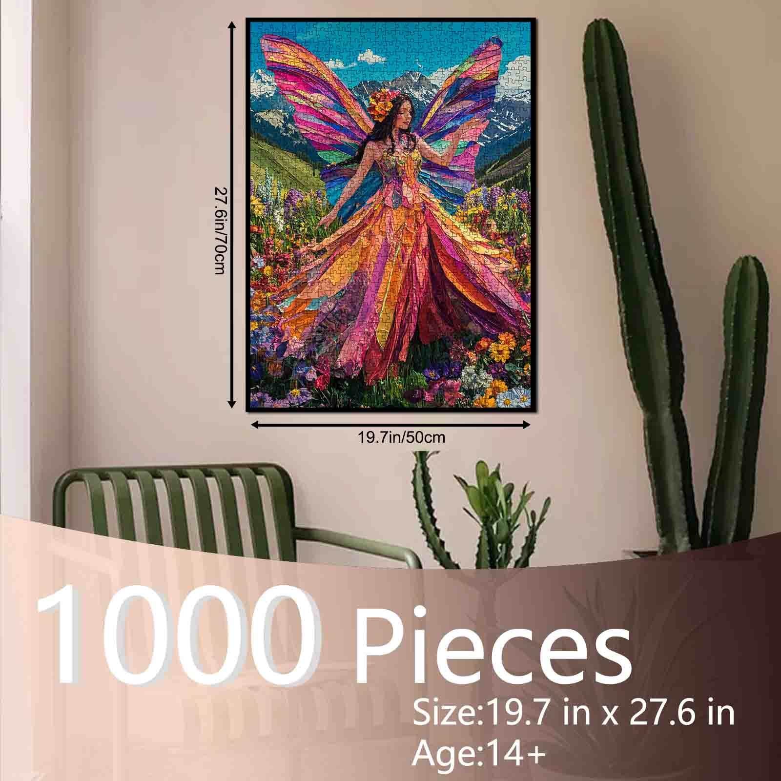 tucocoo-rainbow-fairy-alpine-meadow-puzzle-1000-teile-fee image 5