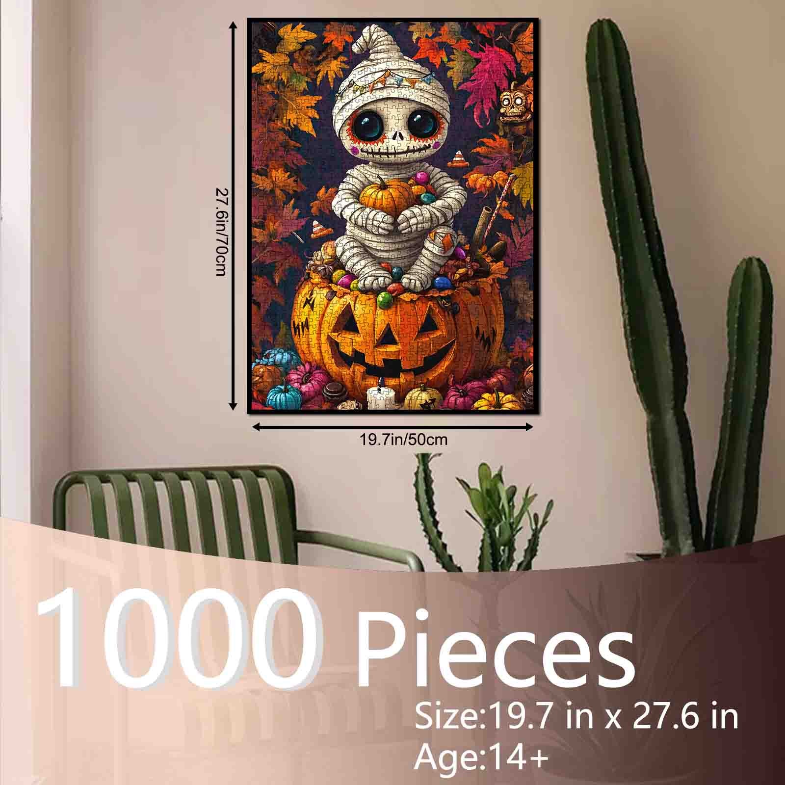 tucocoo-cute-halloween-mummy-puzzle-1000-teile-k-rbis image 5