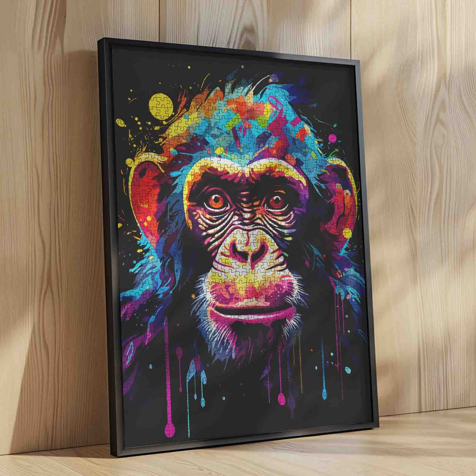 tucocoo-vibrant-graffiti-monkey-puzzle-1000-teile-affe image 4