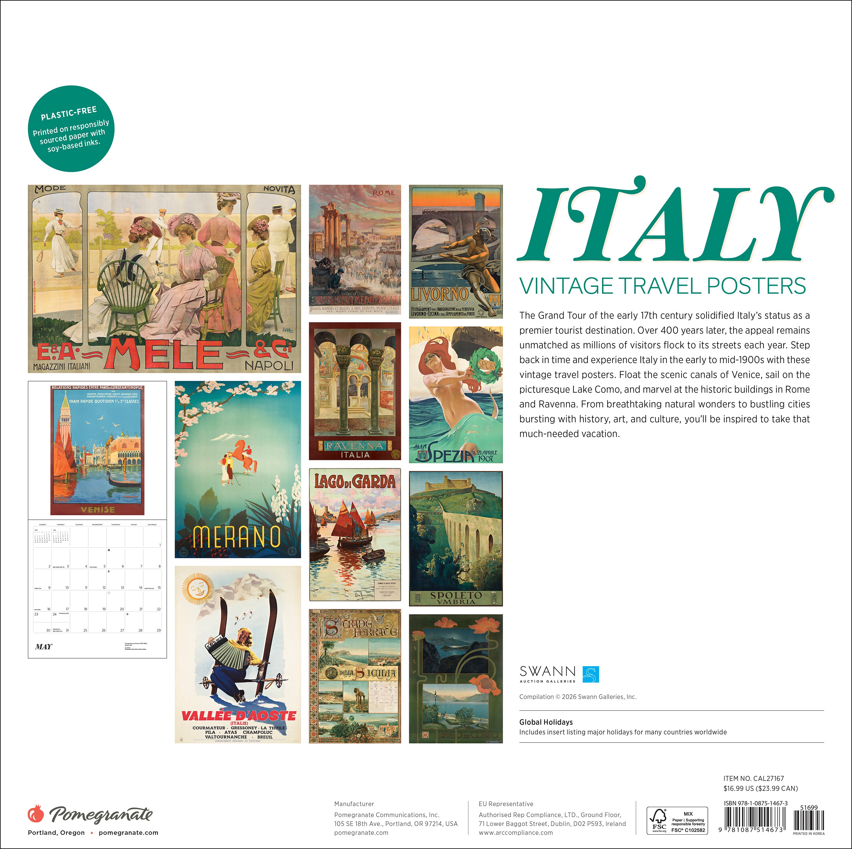 pomegranate-italy-vintage-travel-posters-2027-wandkalender image 7